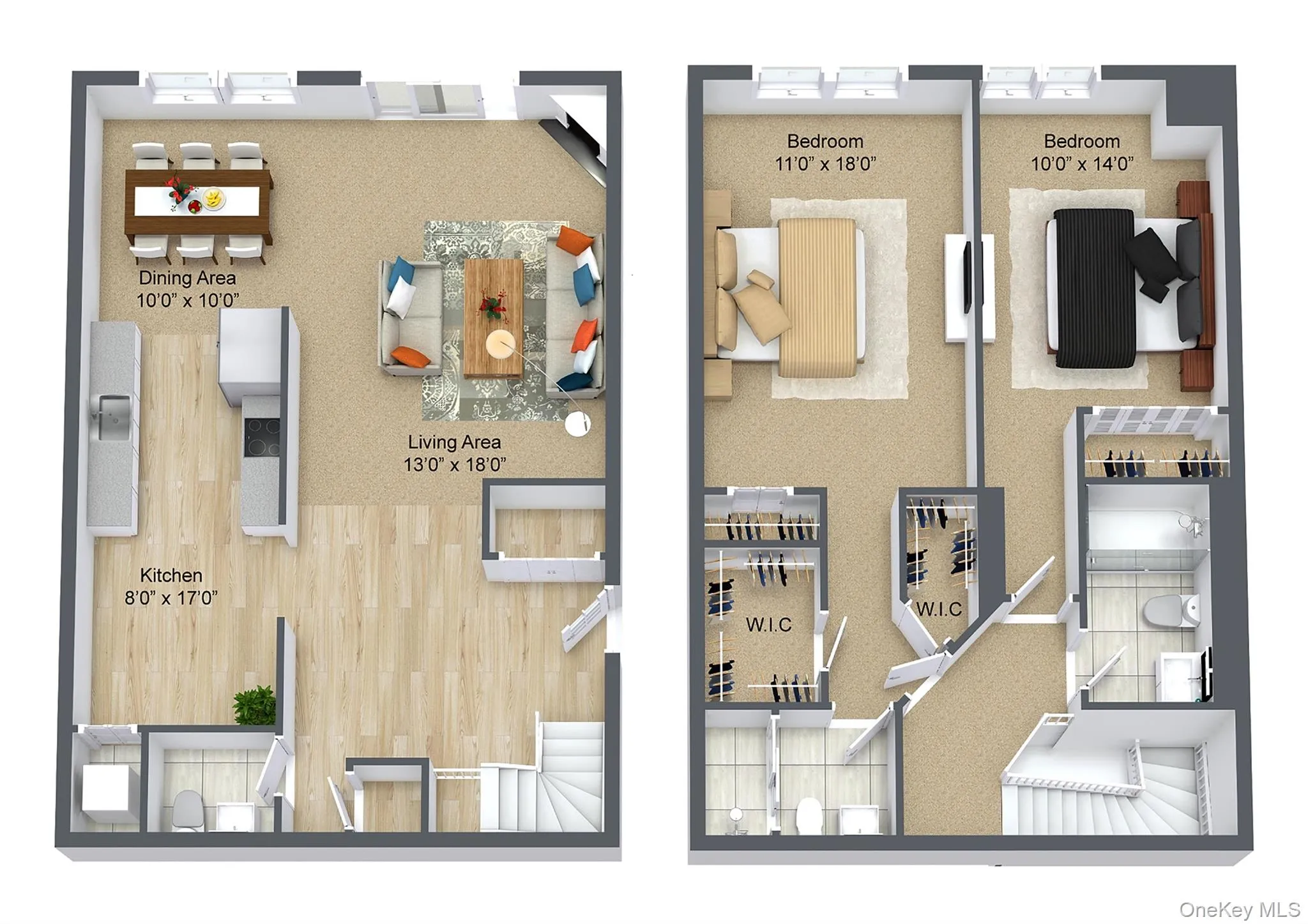 First and Second Floor Plans First and Second Floor Plans