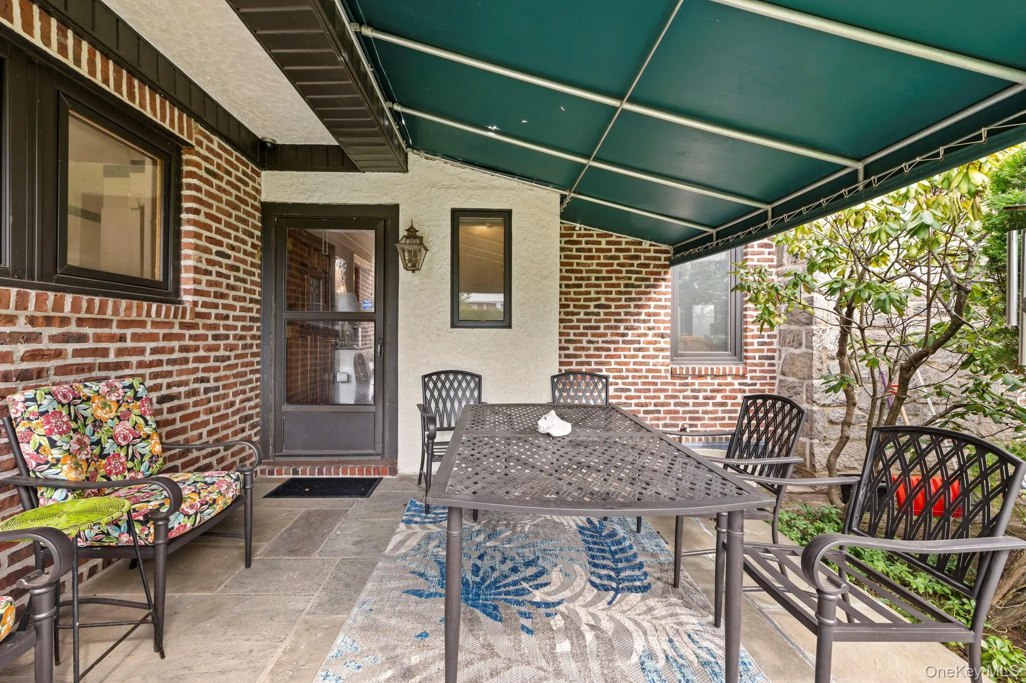 Patio just outside of kitchen Patio just outside of kitchen