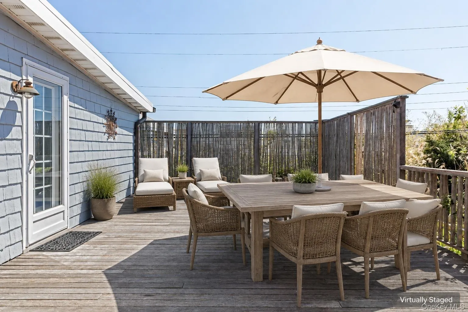 Virtually Staged Deck Virtually Staged Deck