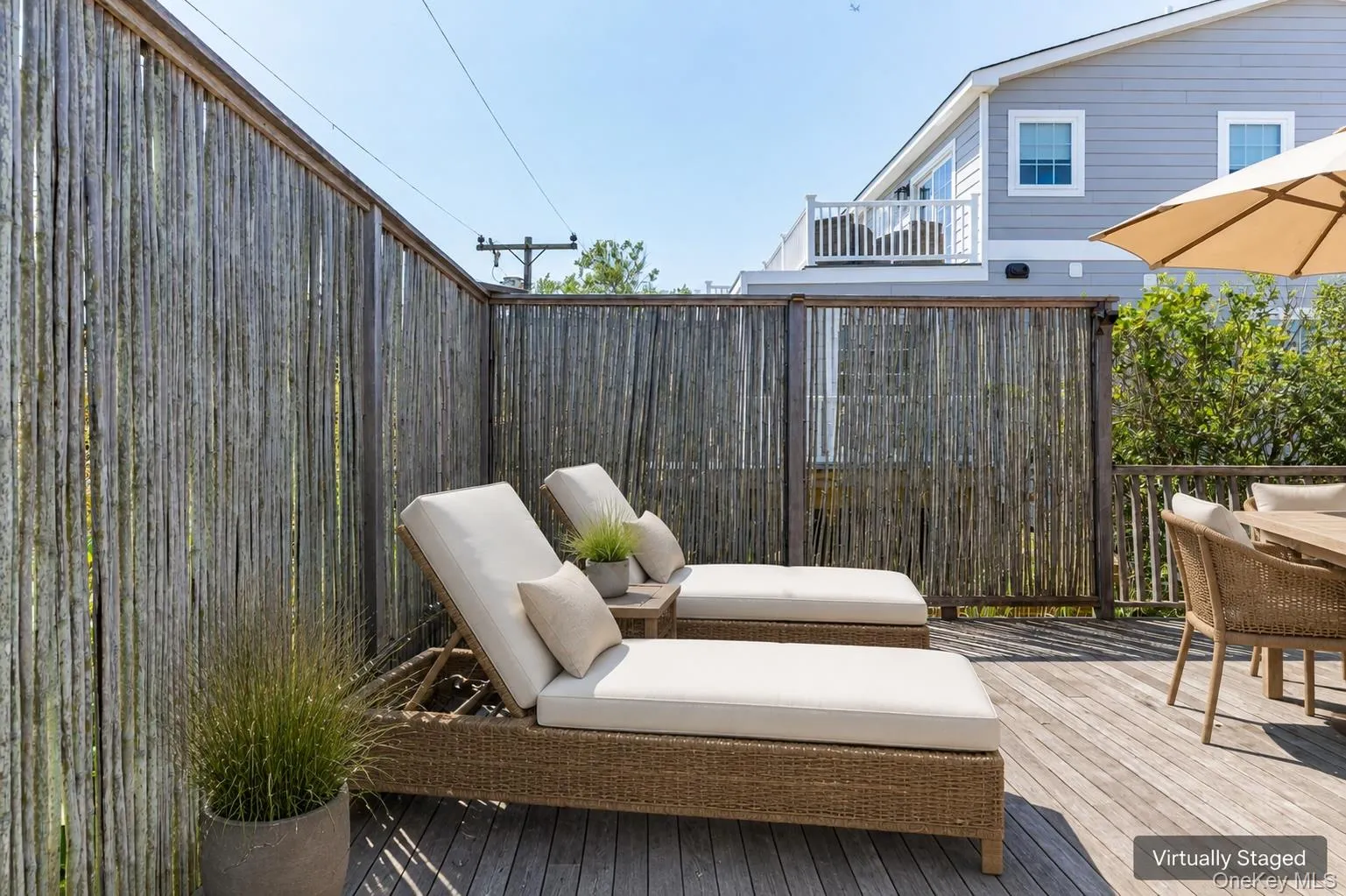 Virtually Staged Deck Virtually Staged Deck