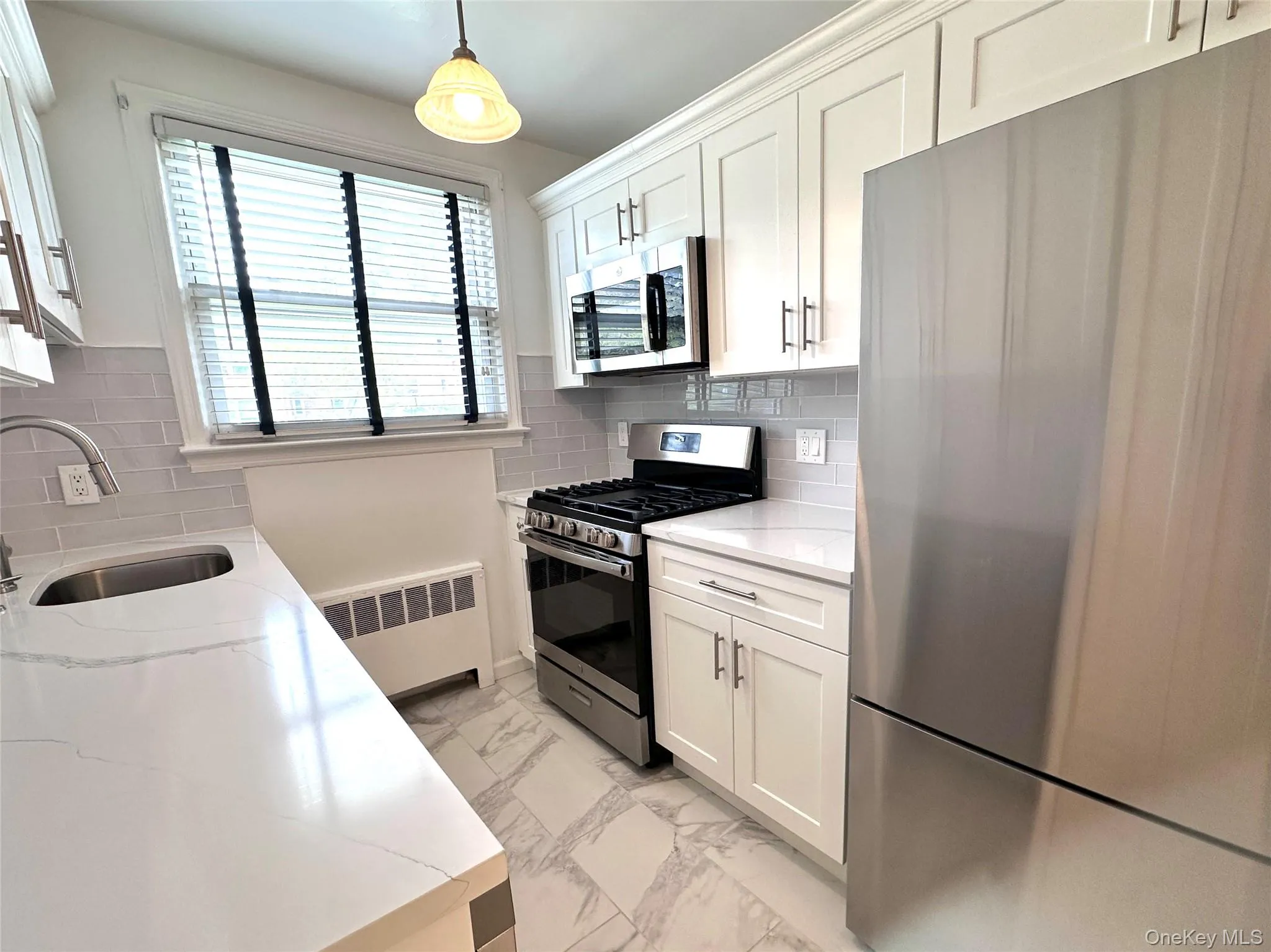Brand new refrigerator, stainless steel Brand new refrigerator, stainless steel