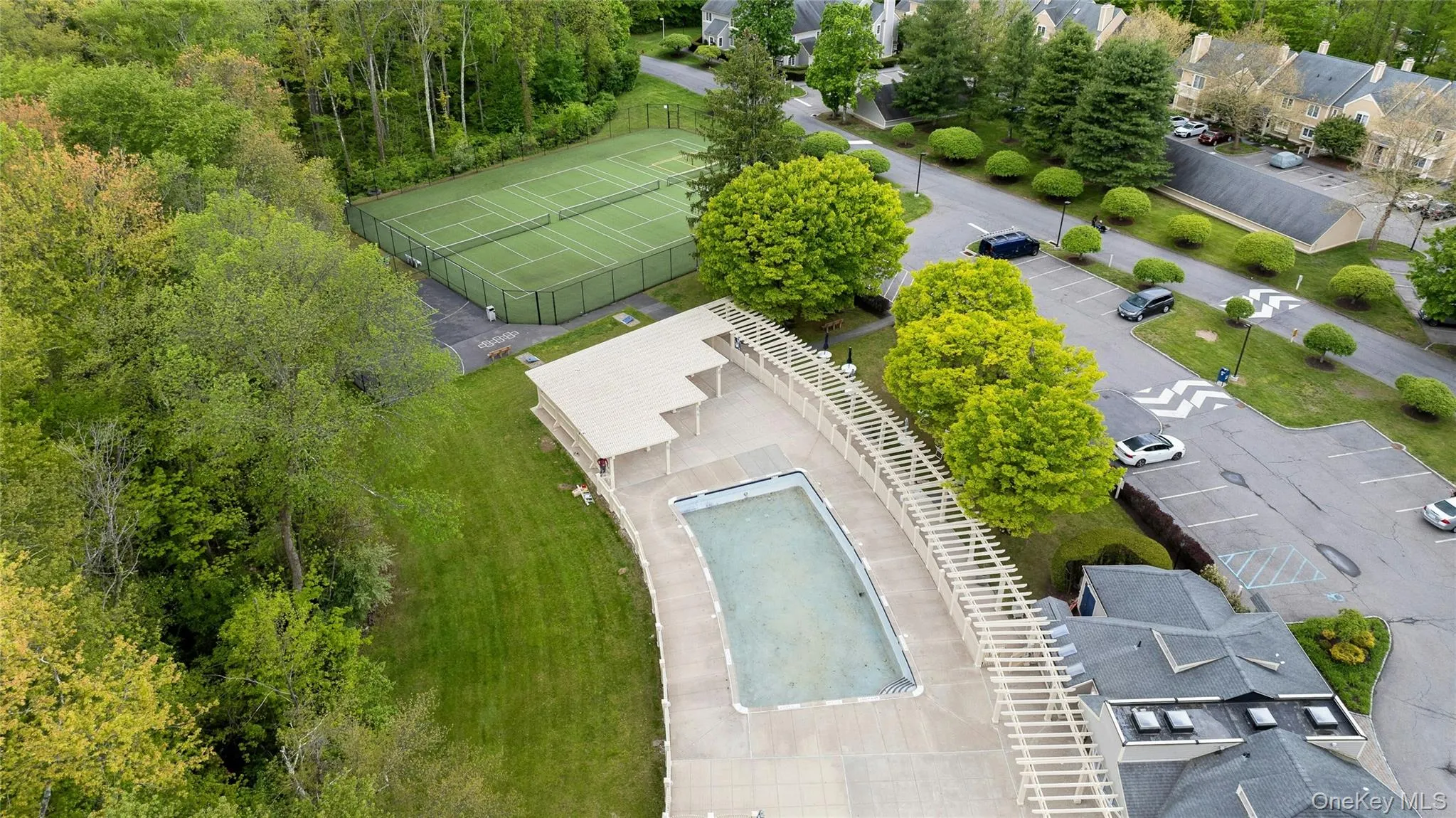 Pool filled for Memorial Day weekend. Pool filled for Memorial Day weekend.