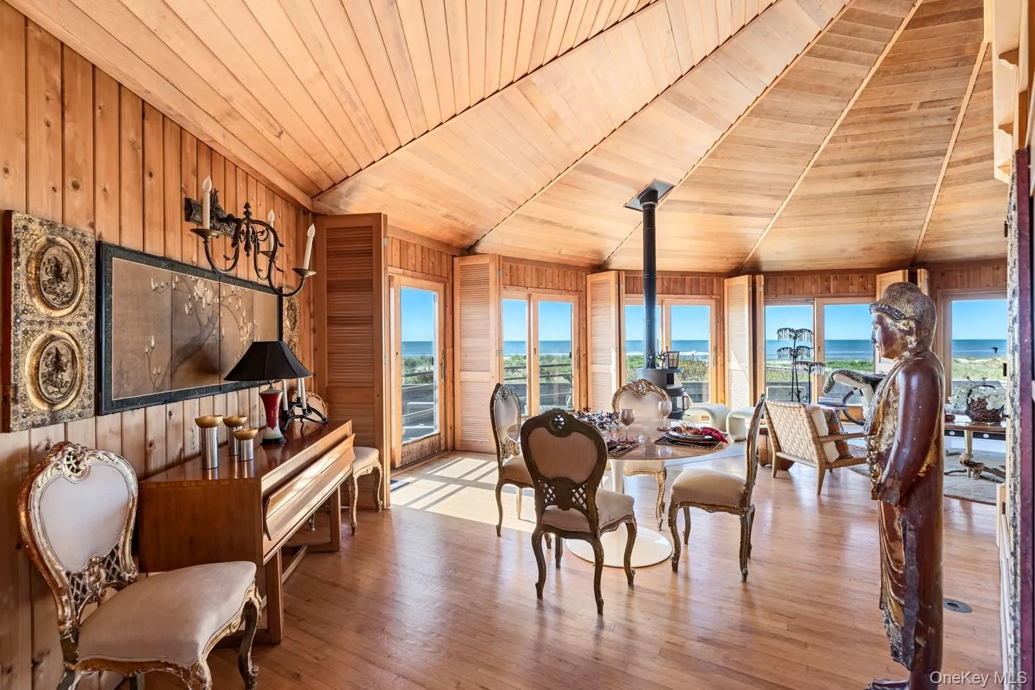 Dining Area with views of the Atlantic Ocean Dining Area with views of the Atlantic Ocean