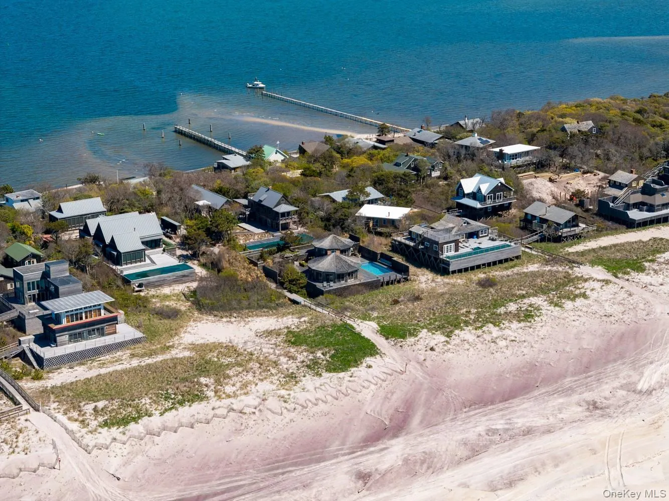 Angled Aerial View of property from Atlantic Ocean Angled Aerial View of property from Atlantic Ocean