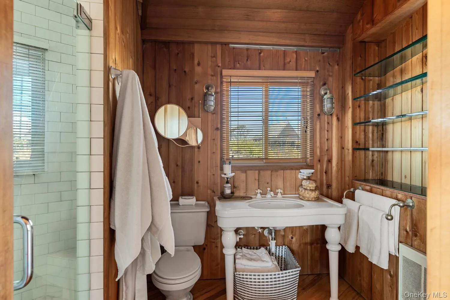 Primary Bath with tile shower Primary Bath with tile shower