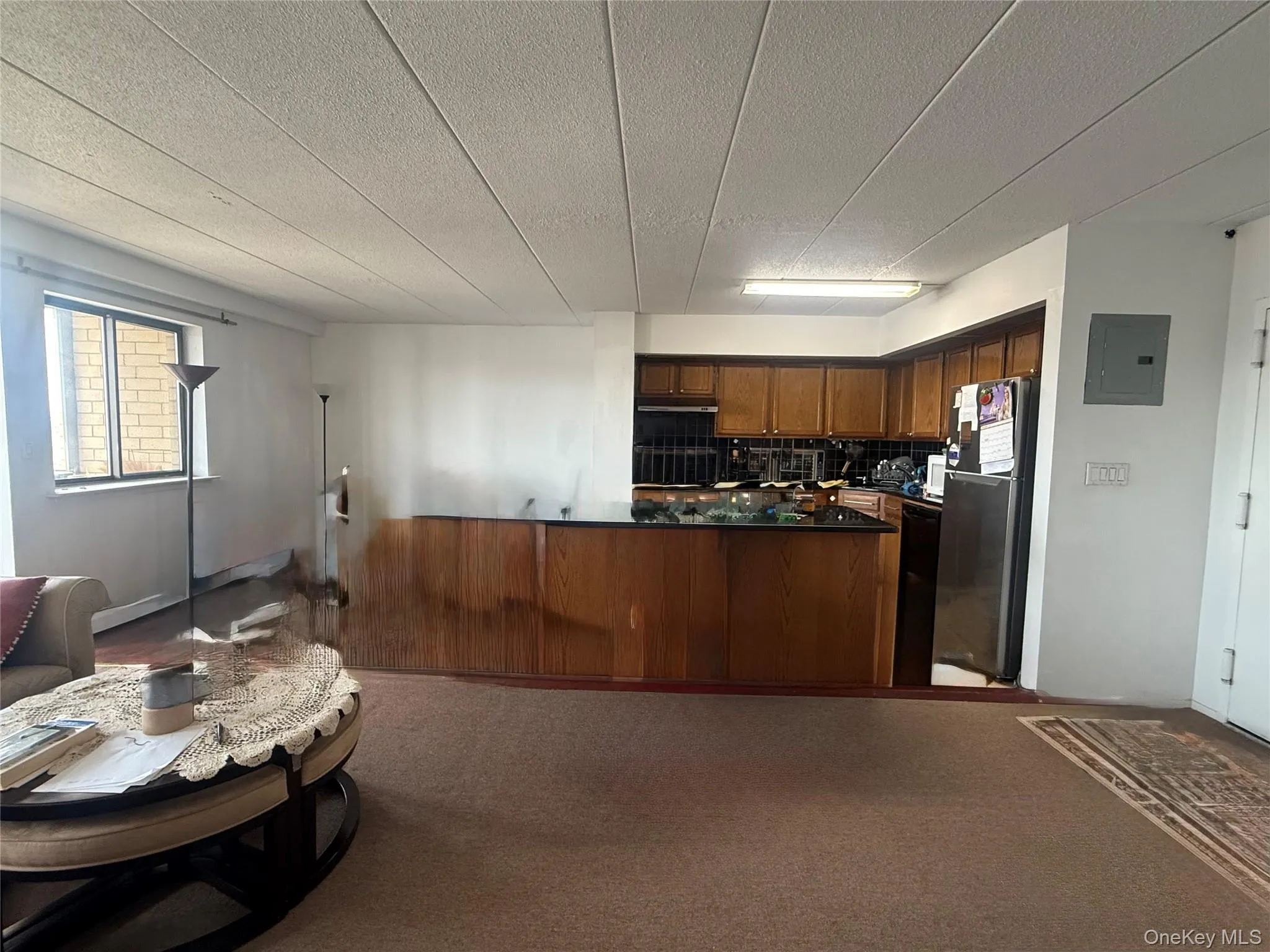 Open kitchen and dining area that can be converted to a 2nd bedroom Open kitchen and dining area that can be converted to a 2nd bedroom