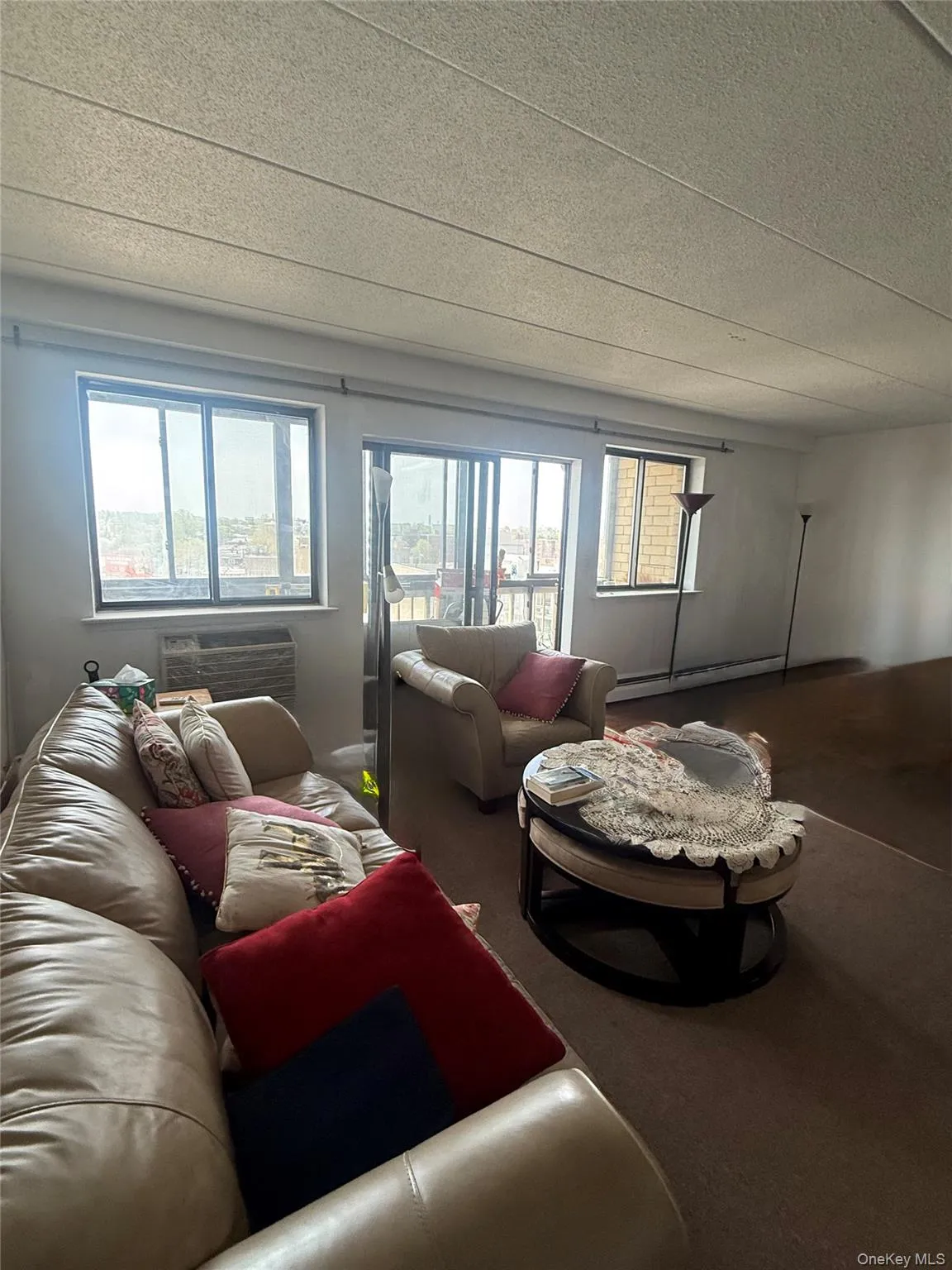 Living room opens to balcony Living room opens to balcony