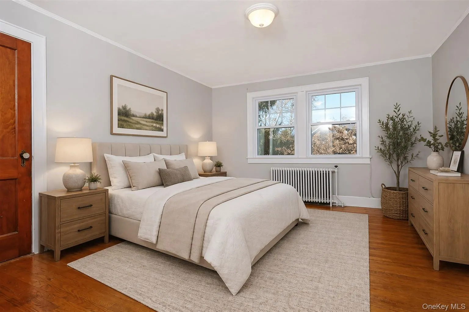 Virtually staged Bedroom Virtually staged Bedroom