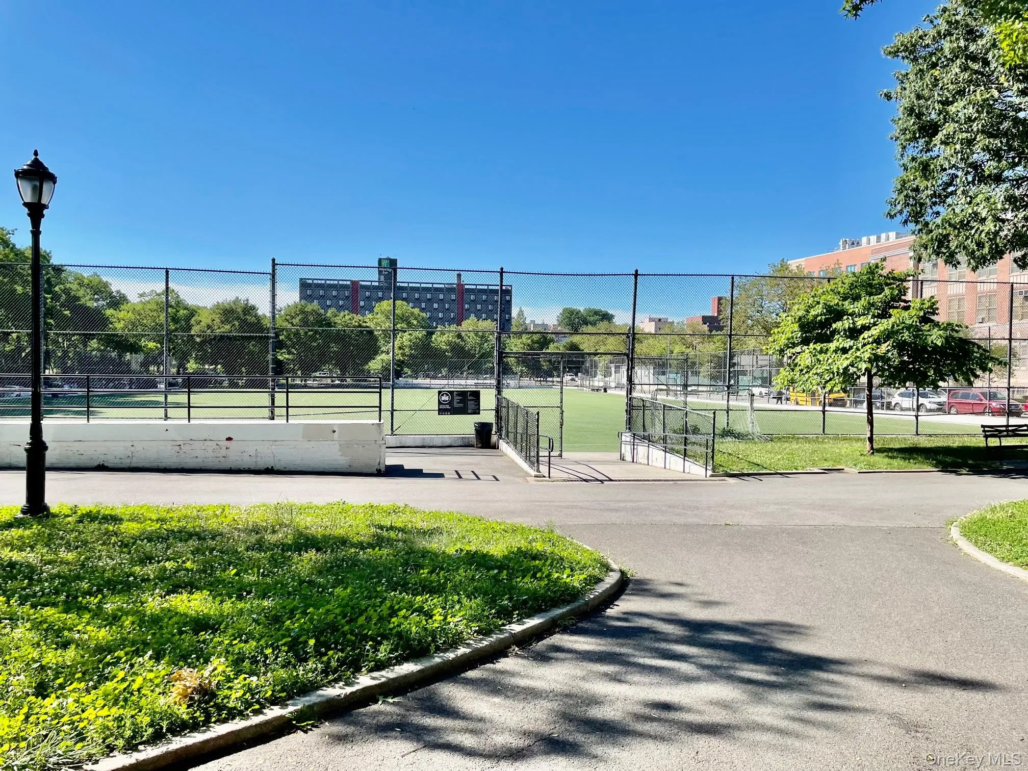 NYC park across the street NYC park across the street
