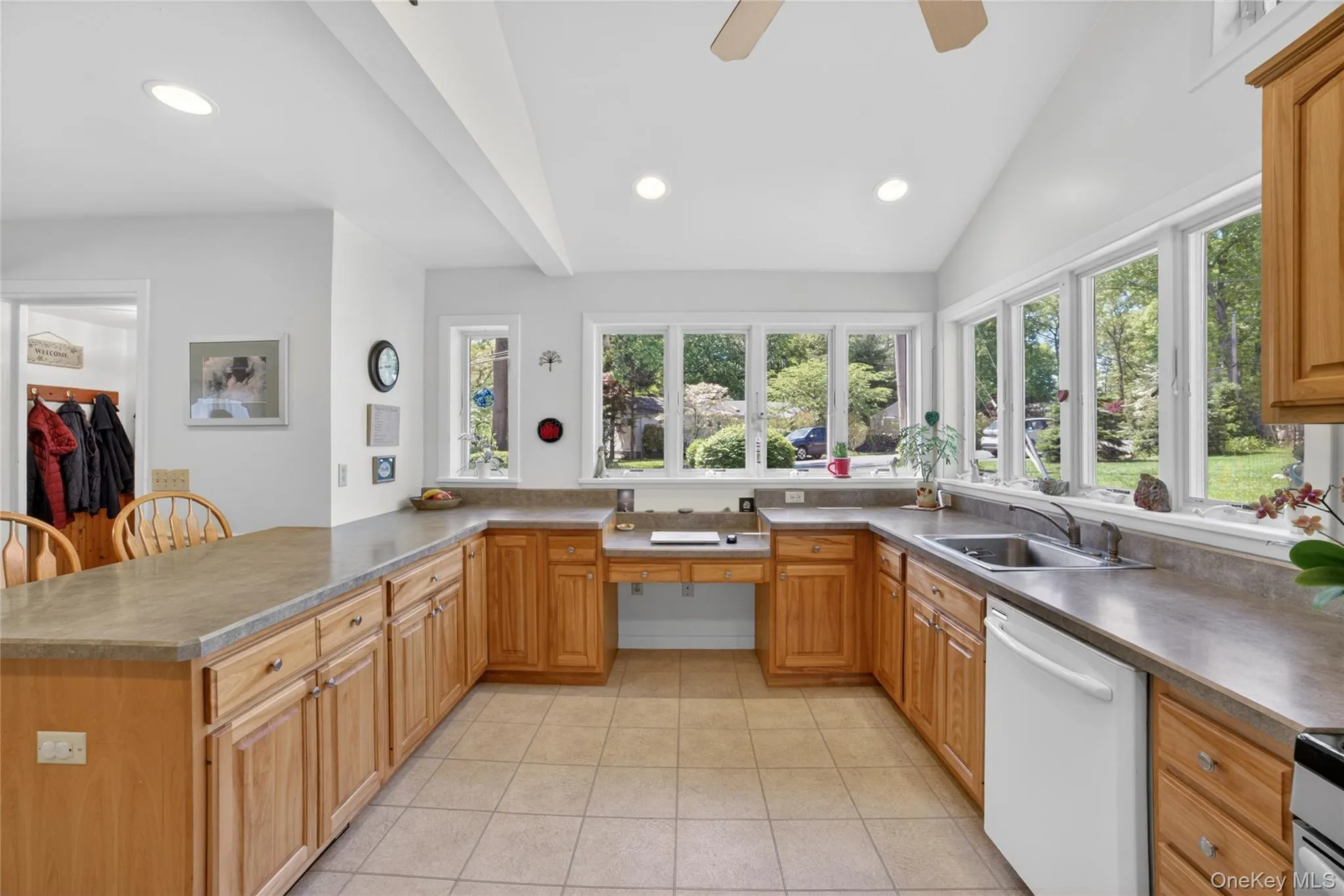 So much natural light and fresh air to enjoy while cooking all your favorite meals. So much natural light and fresh air to enjoy while cooking all your favorite meals.