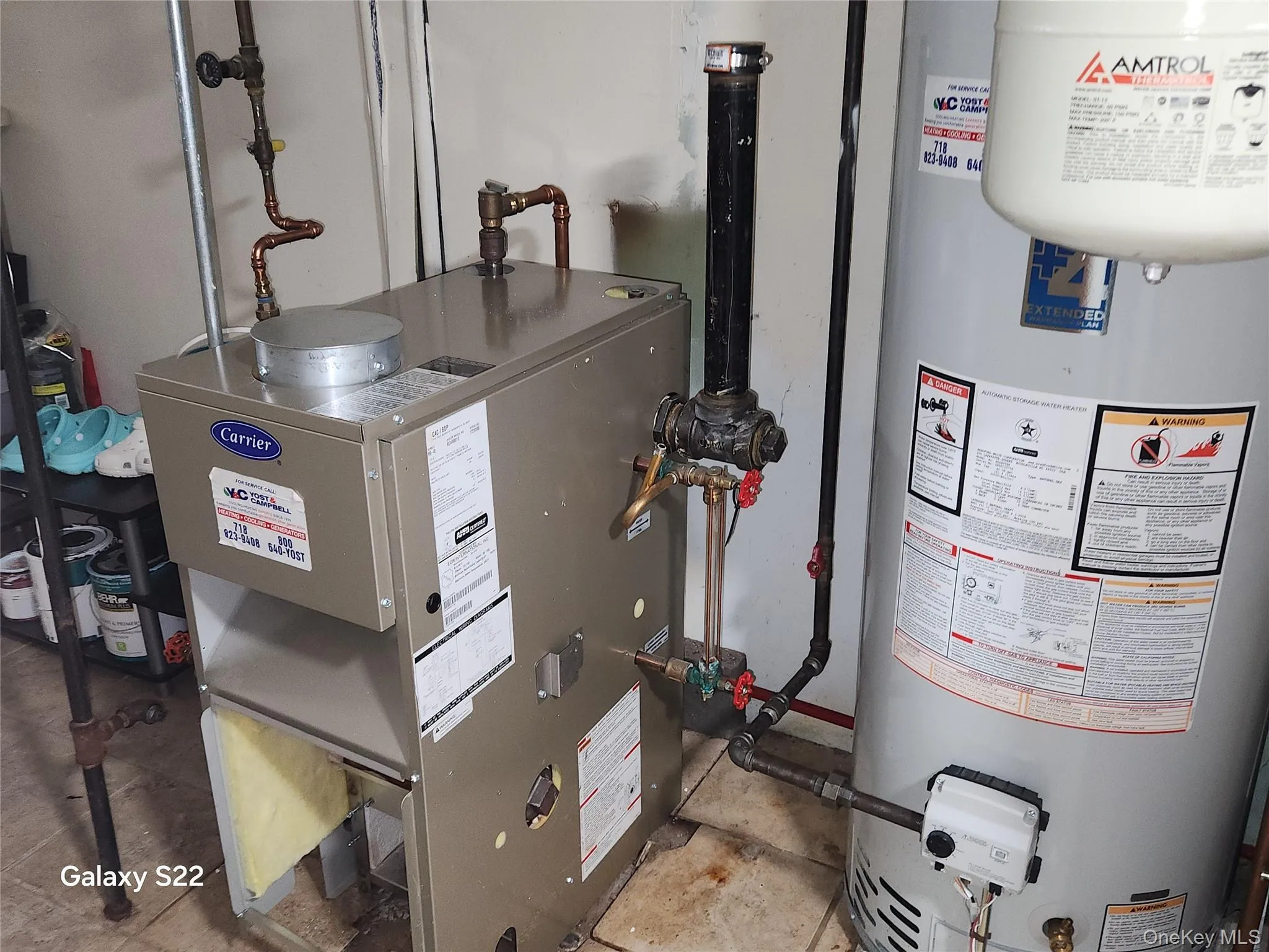Utilities with water heater Utilities with water heater