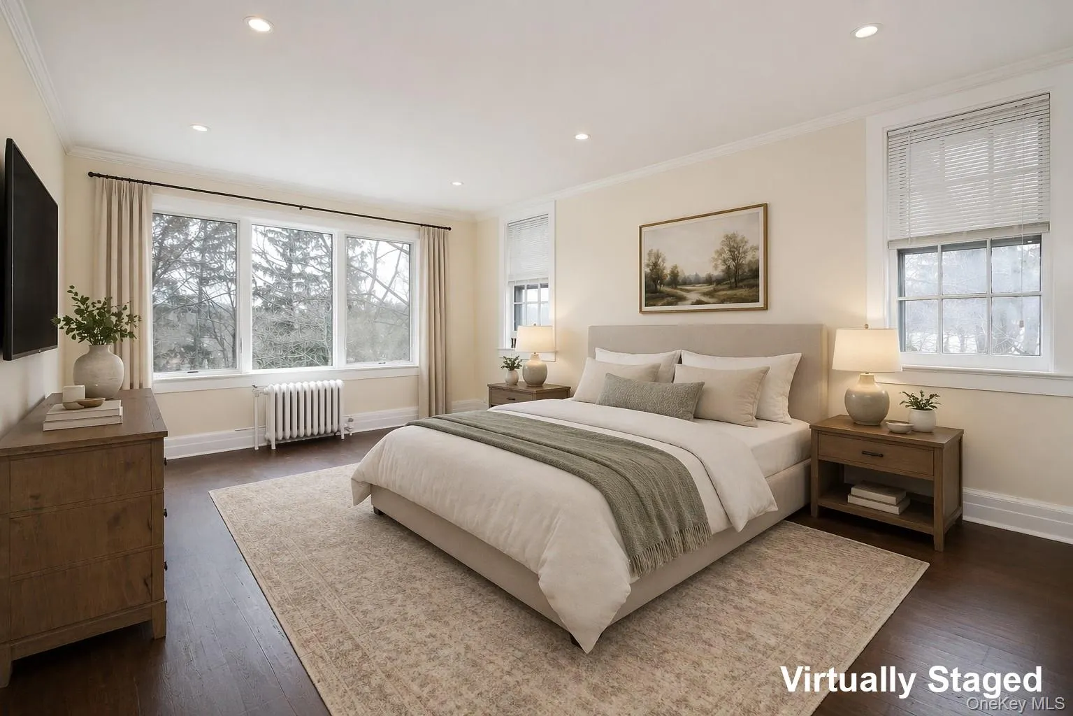 Virtually Staged Primary Bedroom Virtually Staged Primary Bedroom