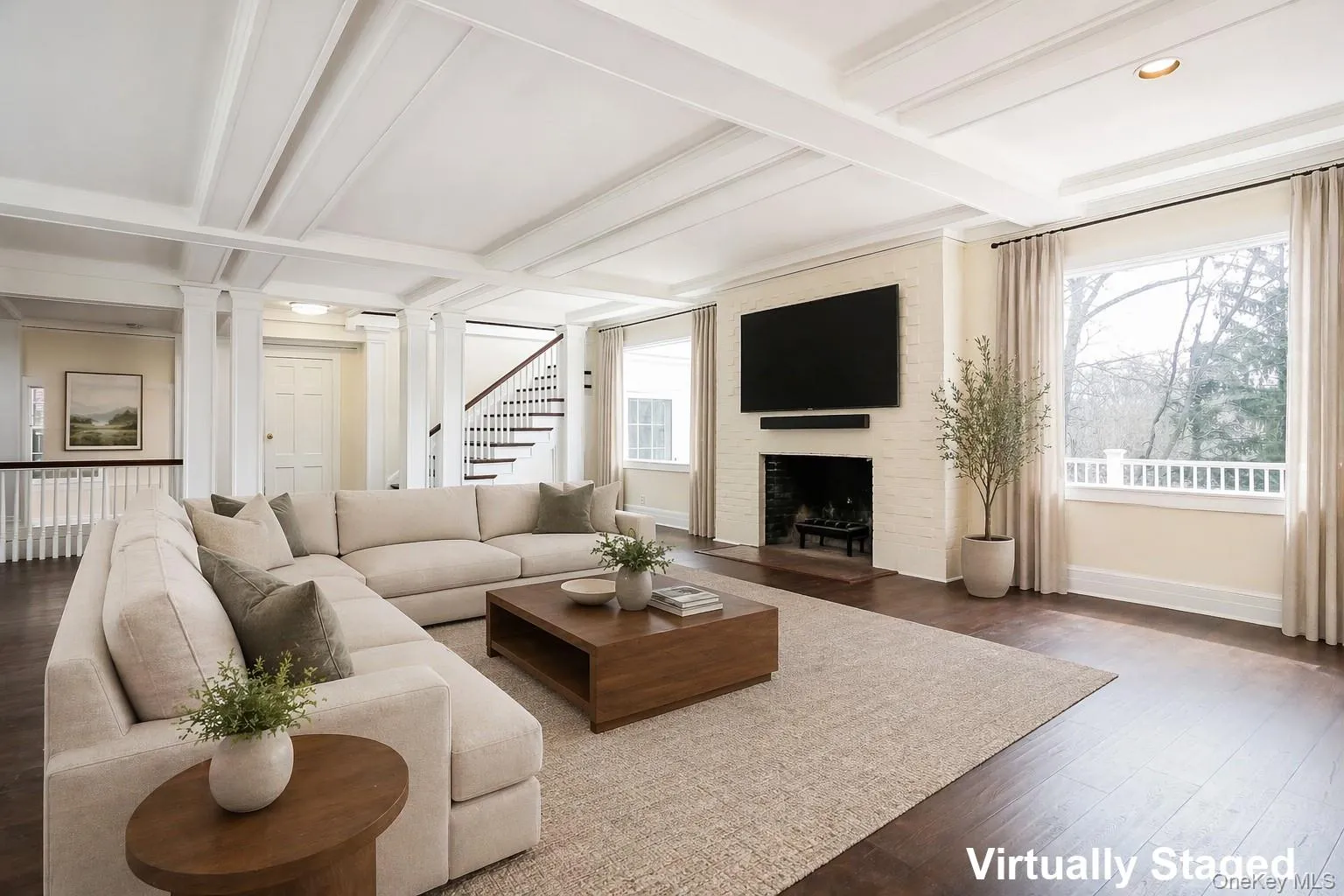 Virtually Staged Living Room Virtually Staged Living Room