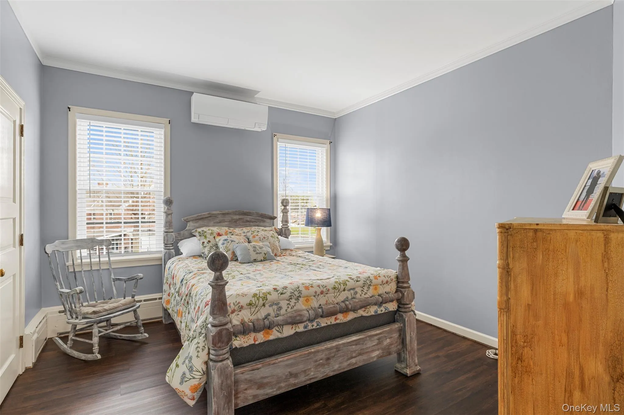 Bedroom featuring high ceilings Bedroom featuring high ceilings