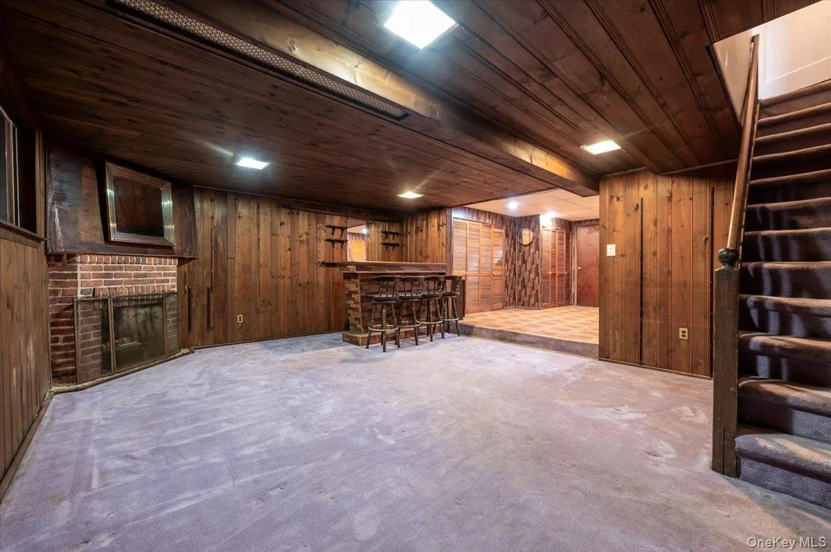 Recreation Room in Basement with Bar Recreation Room in Basement with Bar