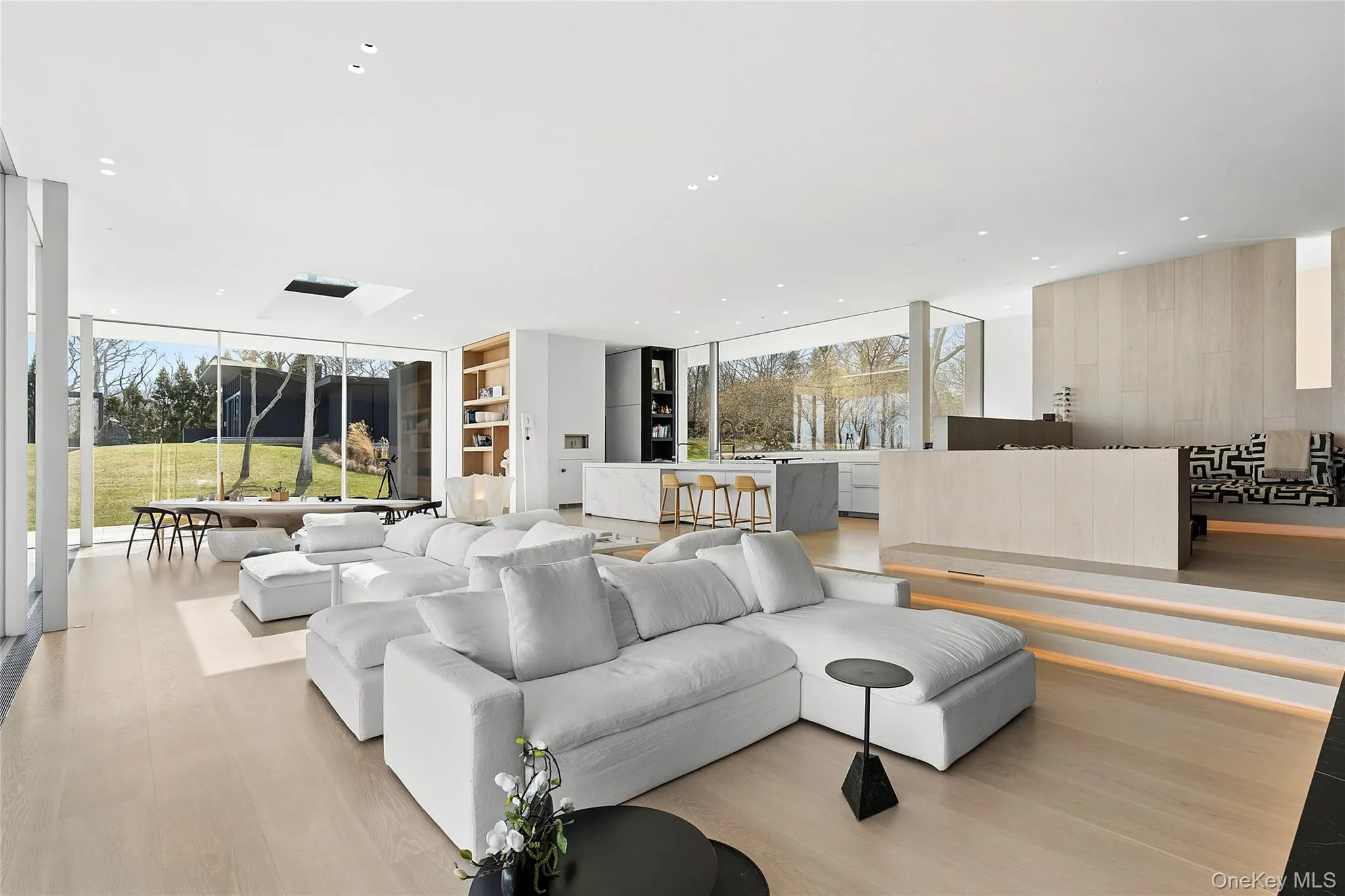 Great room with soaring ceilings Great room with soaring ceilings
