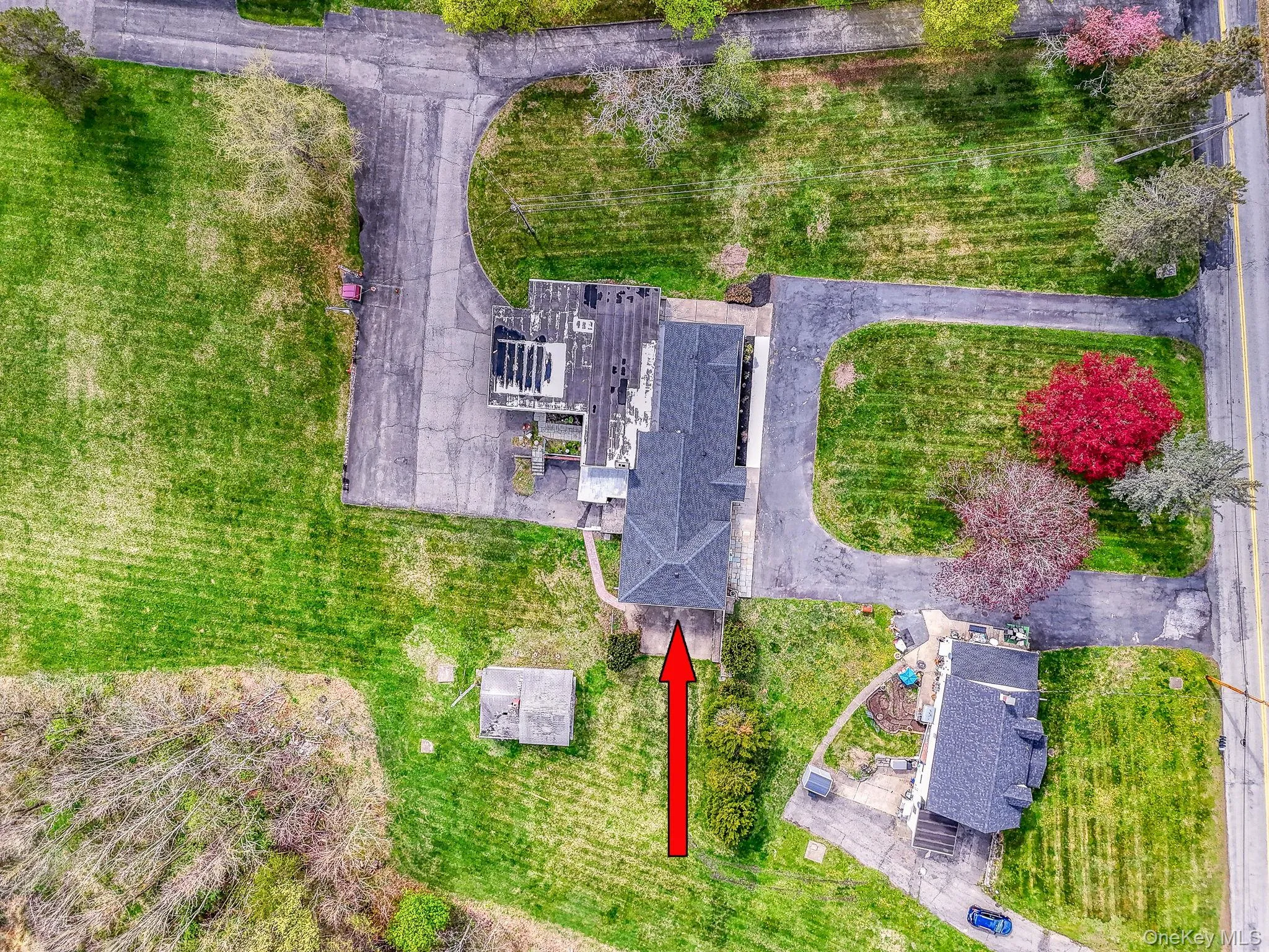 Arrow shows location of unit in multi-family property Arrow shows location of unit in multi-family property