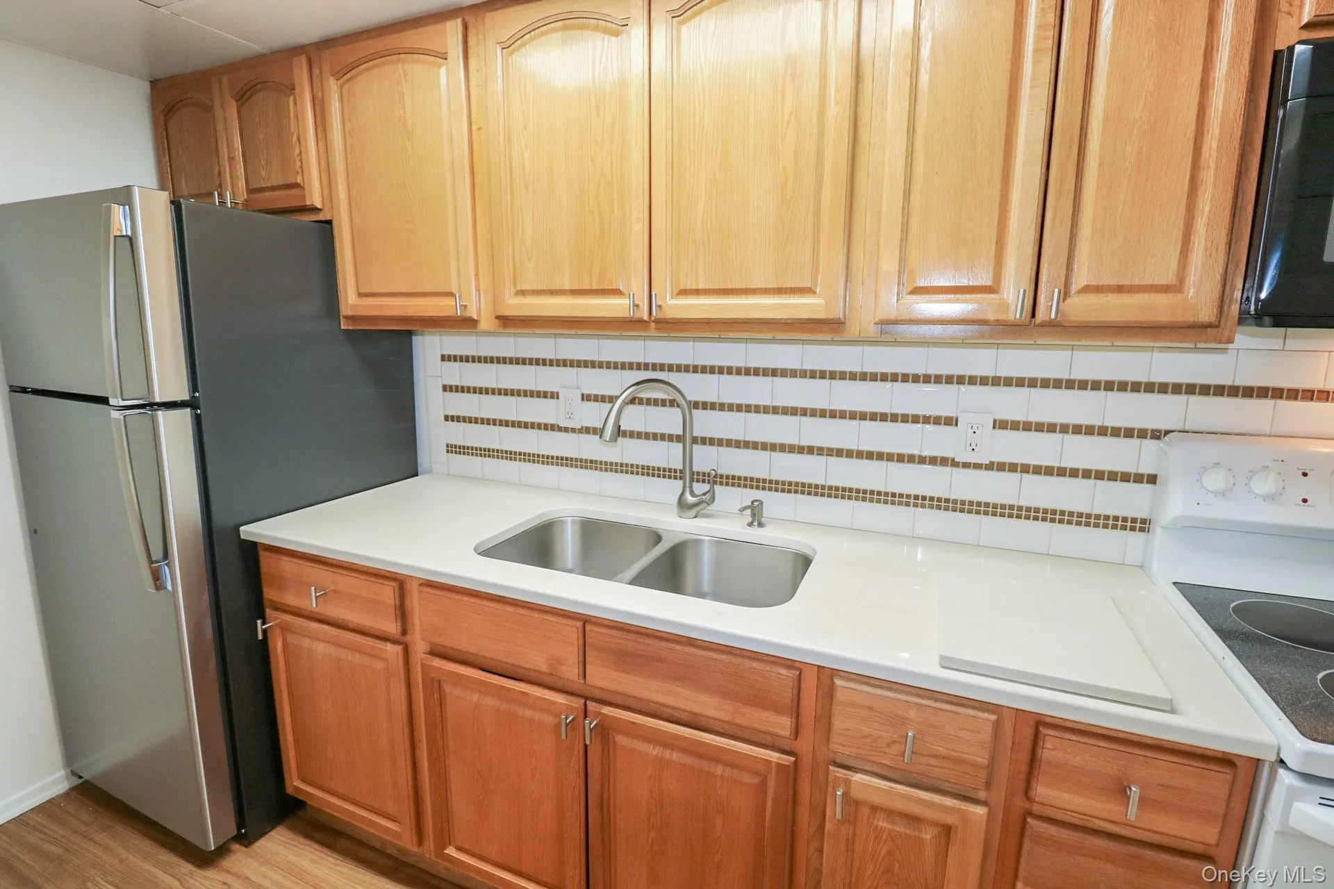 Galley kitchen with ample storage Galley kitchen with ample storage