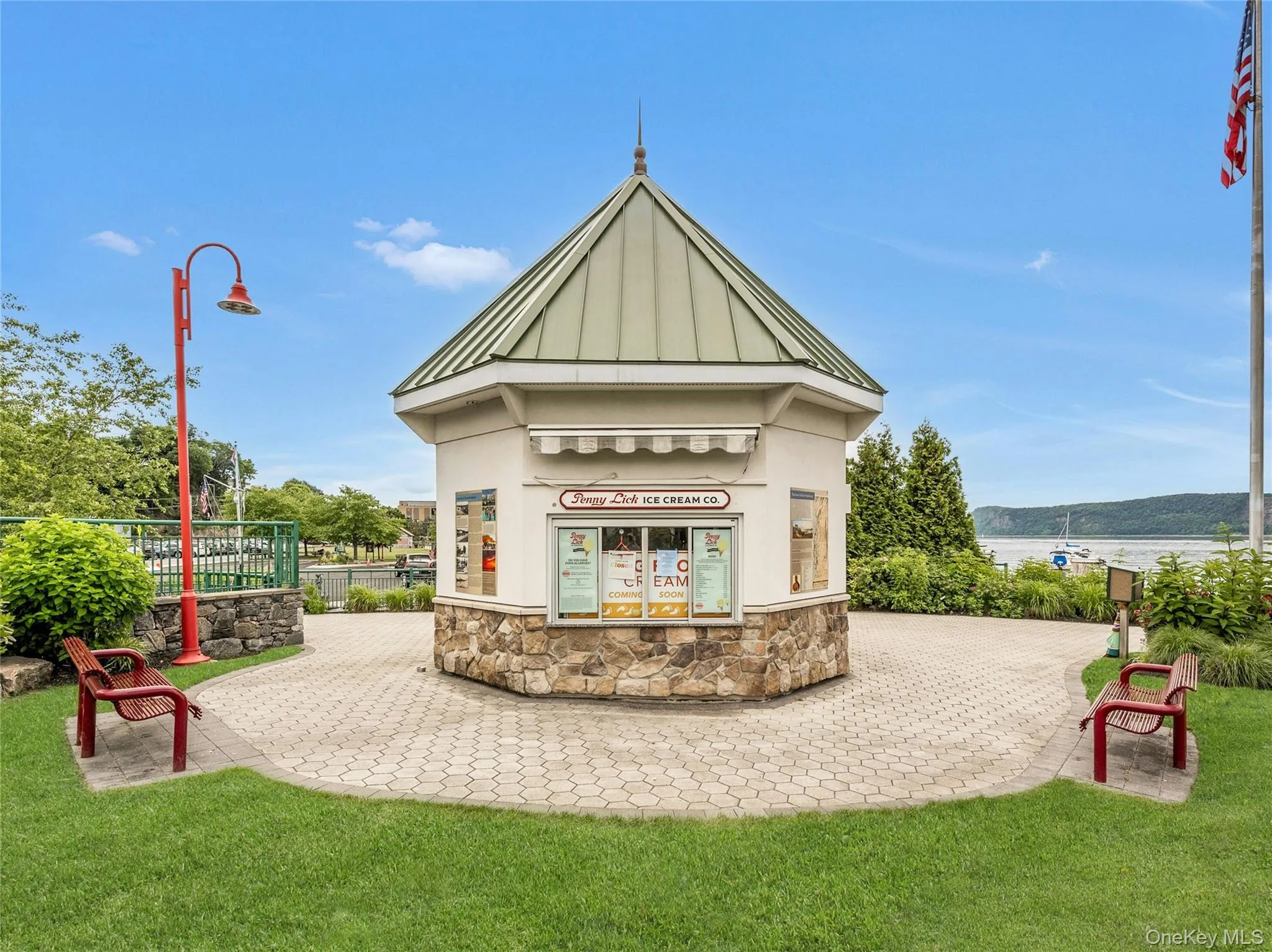 View of home's community with a gazebo and a patio View of home's community with a gazebo and a patio