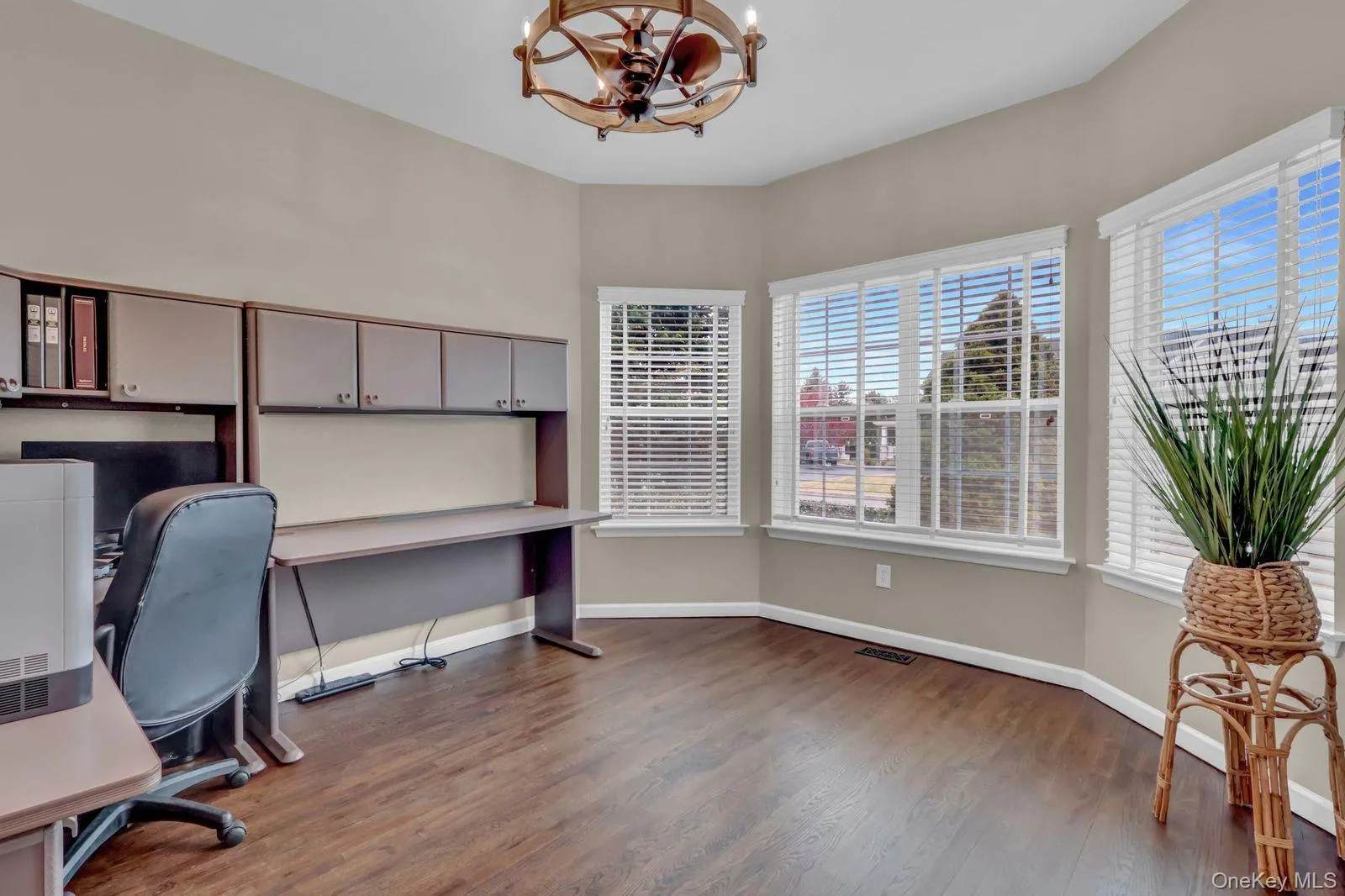 Large Main Level Office with French Doors Large Main Level Office with French Doors