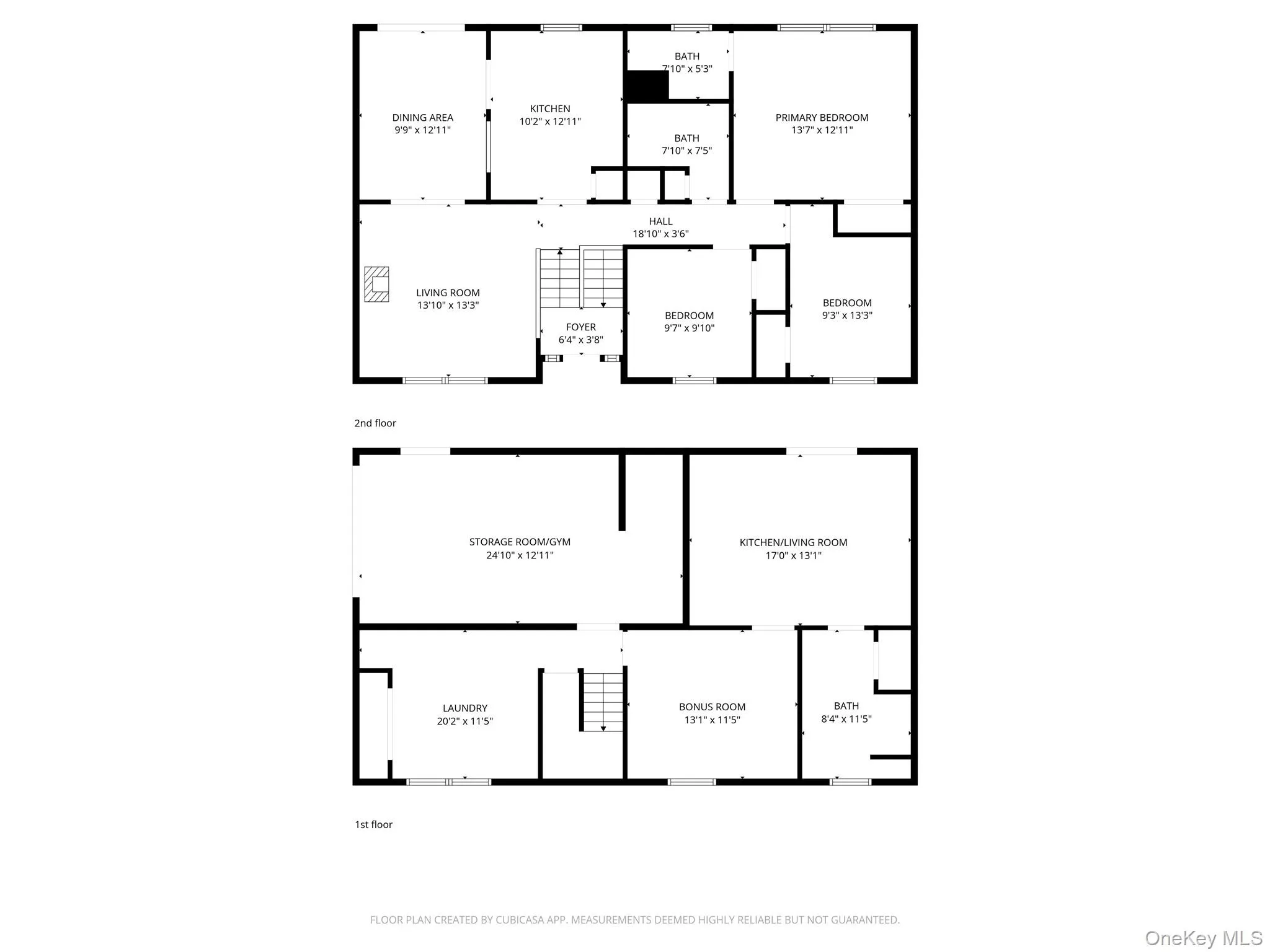 The floor plans for the entire house. The floor plans for the entire house.