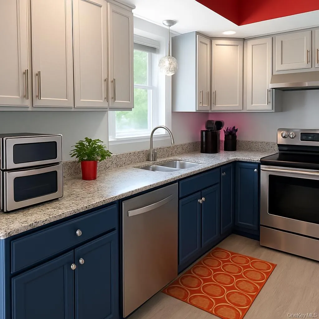 Beautiful kitchen with granite counters. Beautiful kitchen with granite counters.