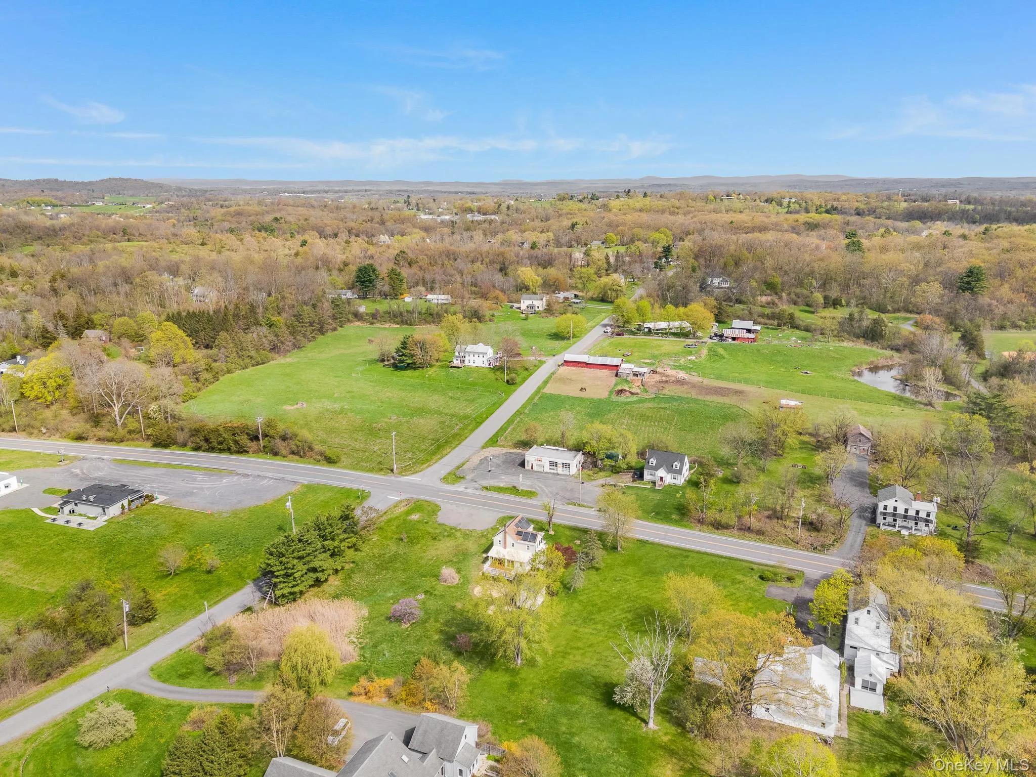 Aerial view. Aerial view.