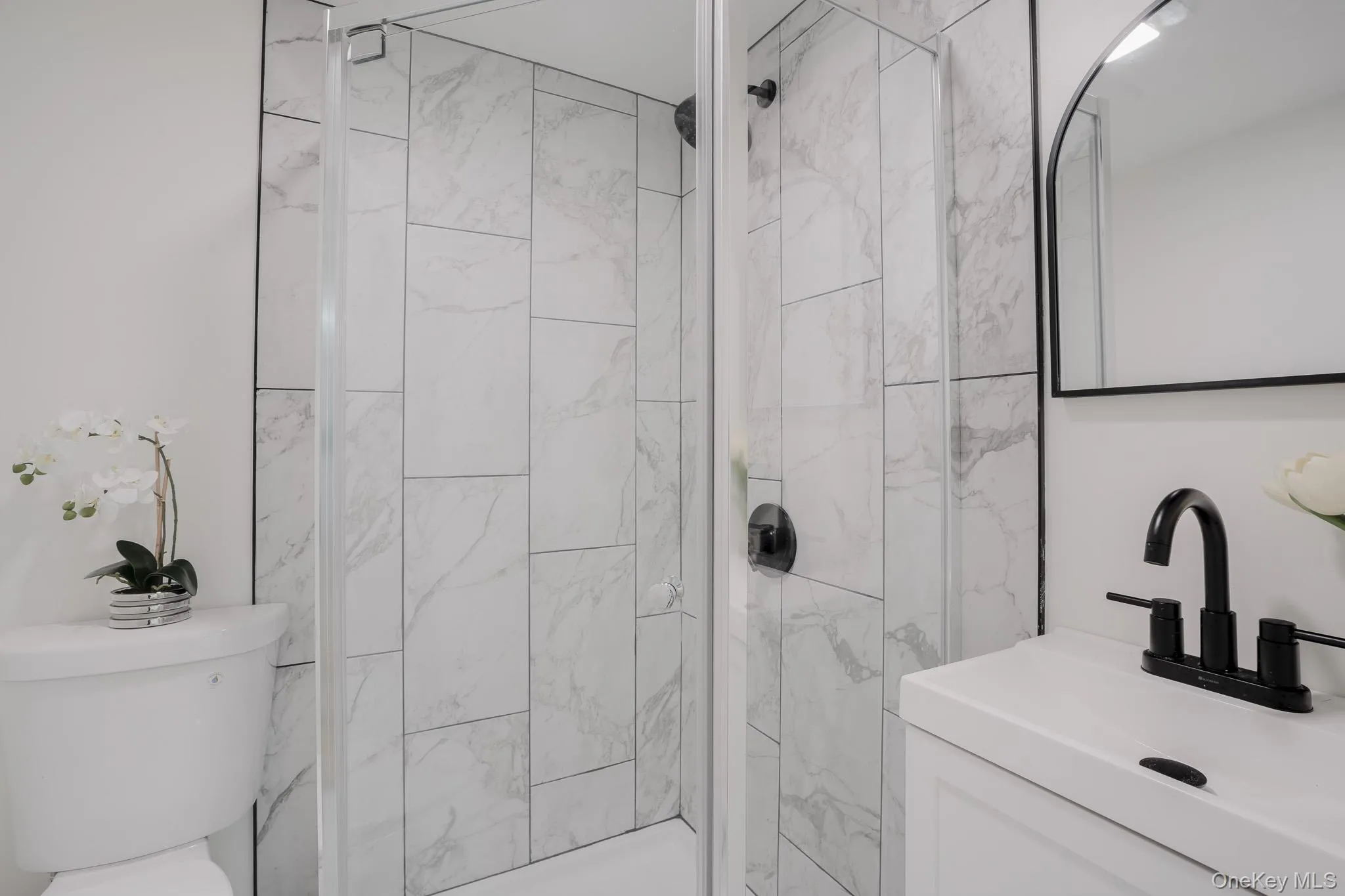 Half bathroom on the main level. Half bathroom on the main level.