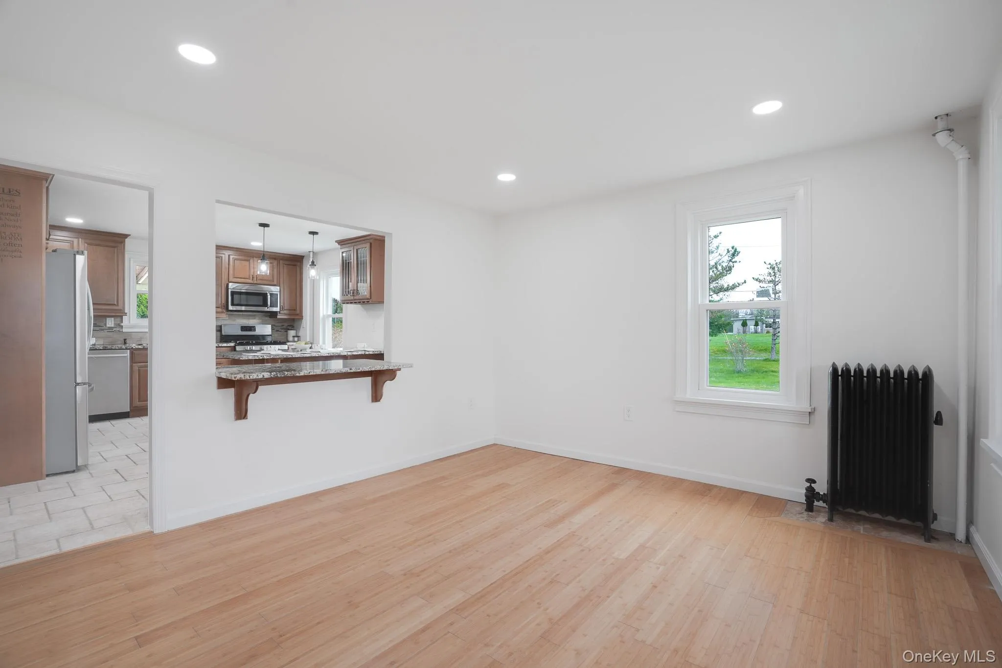 Another view of the formal dining room with easy access to the eat in kitchen. Another view of the formal dining room with easy access to the eat in kitchen.