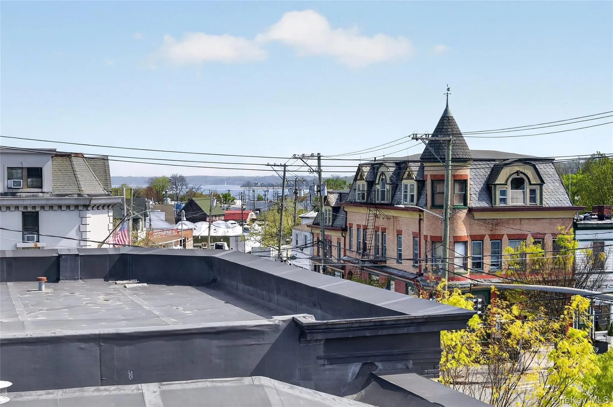 views of the village and distant water views of oyster bay views of the village and distant water views of oyster bay