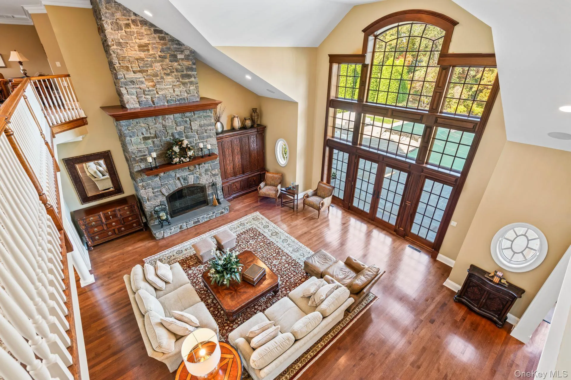 Floor to Ceiling Stone Gas Fireplace Floor to Ceiling Stone Gas Fireplace