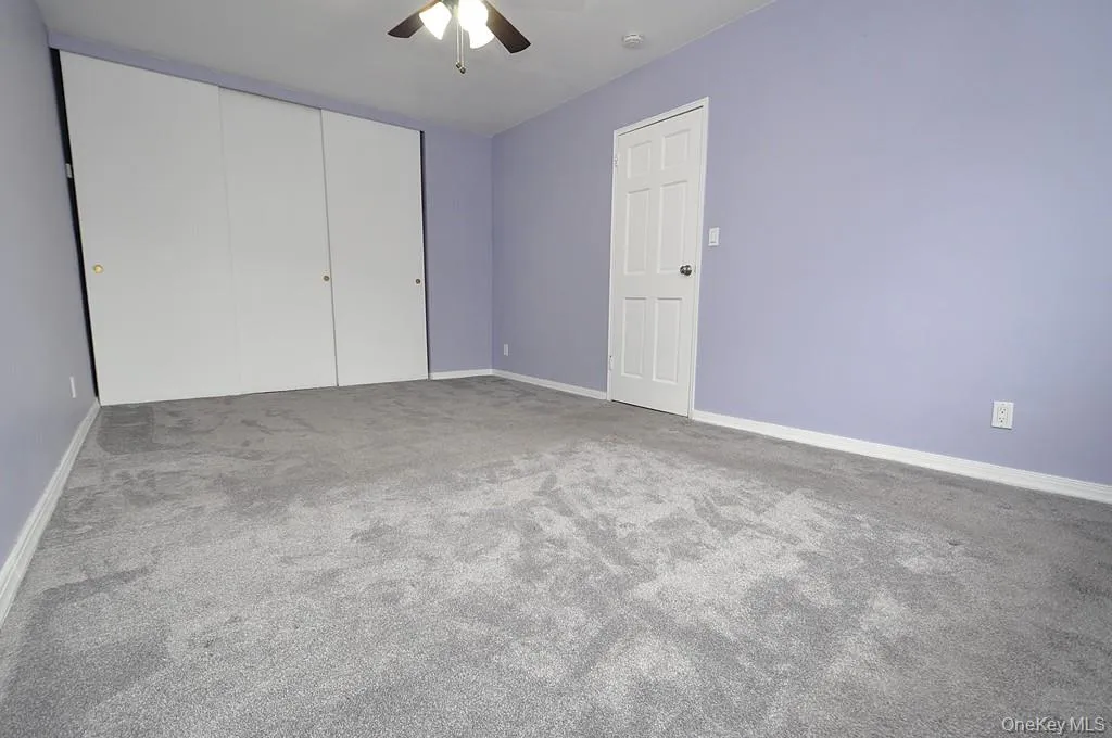 The large main bedroom is almost as large as the living room and has a wall of closets and covered refinished hardwood floors. The bedroom can easily accommodate a king size bed, dresser, night stands and reading chair. The bedroom is 16'-8" x 10'-7". The large main bedroom is almost as large as the living room and has a wall of closets and covered refinished hardwood floors. The bedroom can easily accommodate a king size bed, dresser, night stands and reading chair. The bedroom is 16'-8" x 10'-7".