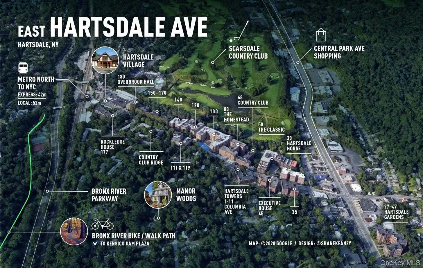 HARTSDALE AVE Area - E. Hartsdale Avenue is a lovely tree lined street close to shops and the Hartsdale Train Station which is only 35 minutes to Grand Central Terminal. The neighborhood is in the village of Hartsdale, which has restaurants, pharmacy and other services nearby. Hartsdale Avenue is adjacent to the Bronx River Reservation, which provides for biking, jogging and other recreational activities. The Bronx River Parkway is closed in the spring and fall for Bike Sundays. Enjoy the best a farmer’s market has to offer from June thru November located right at the Hartsdale train station. HARTSDALE AVE Area - E. Hartsdale Avenue is a lovely tree lined street close to shops and the Hartsdale Train Station which is only 35 minutes to Grand Central Terminal. The neighborhood is in the village of Hartsdale, which has restaurants, pharmacy and other services nearby. Hartsdale Avenue is adjacent to the Bronx River Reservation, which provides for biking, jogging and other recreational activities. The Bronx River Parkway is closed in the spring and fall for Bike Sundays. Enjoy the best a farmer’s market has to offer from June thru November located right at the Hartsdale train station.