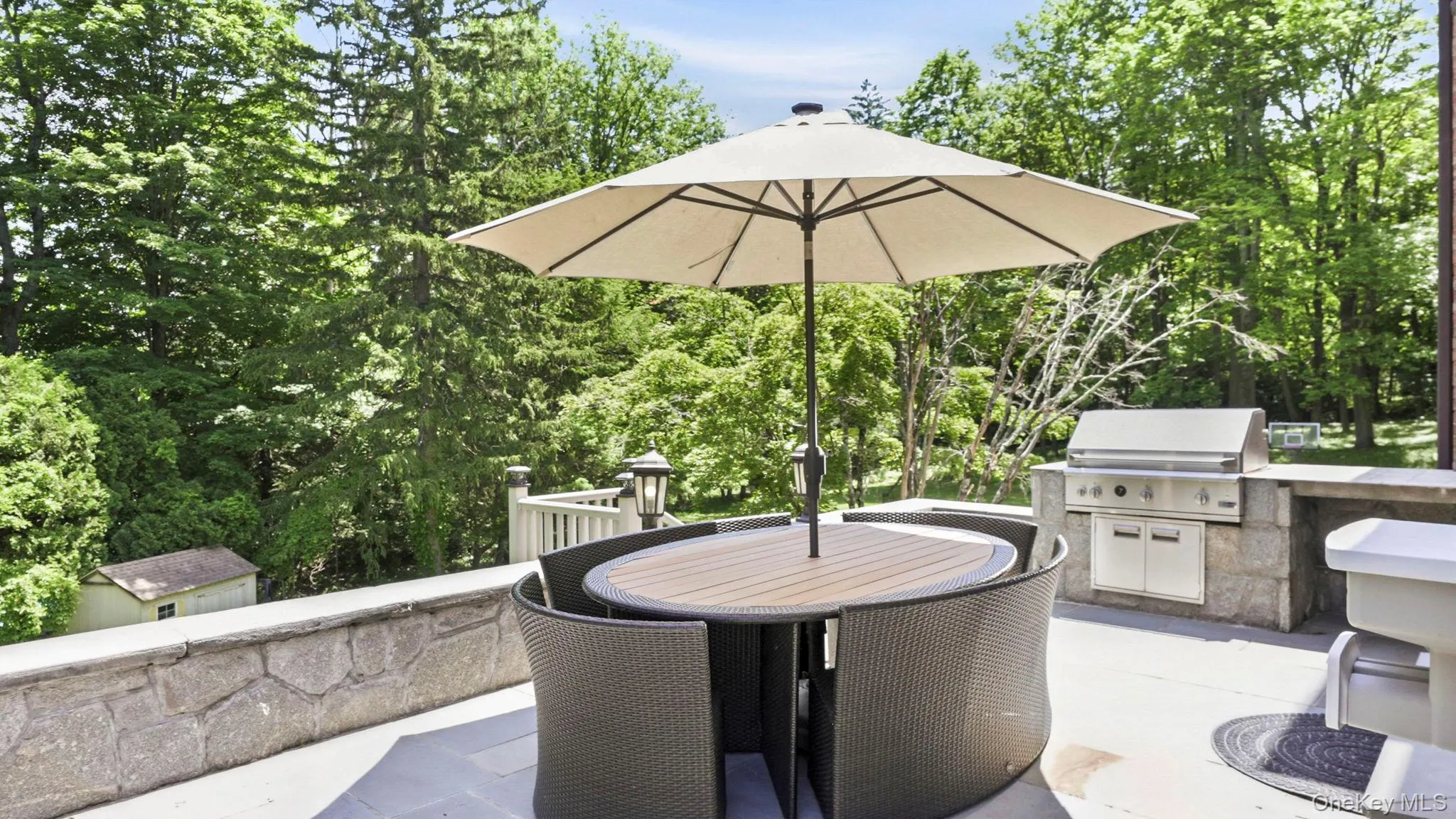 Outside seating Outside seating