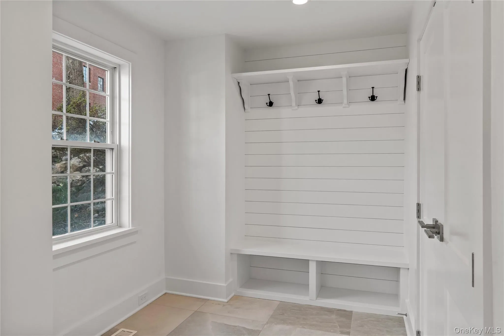 Front entry mudroom. Front entry mudroom.