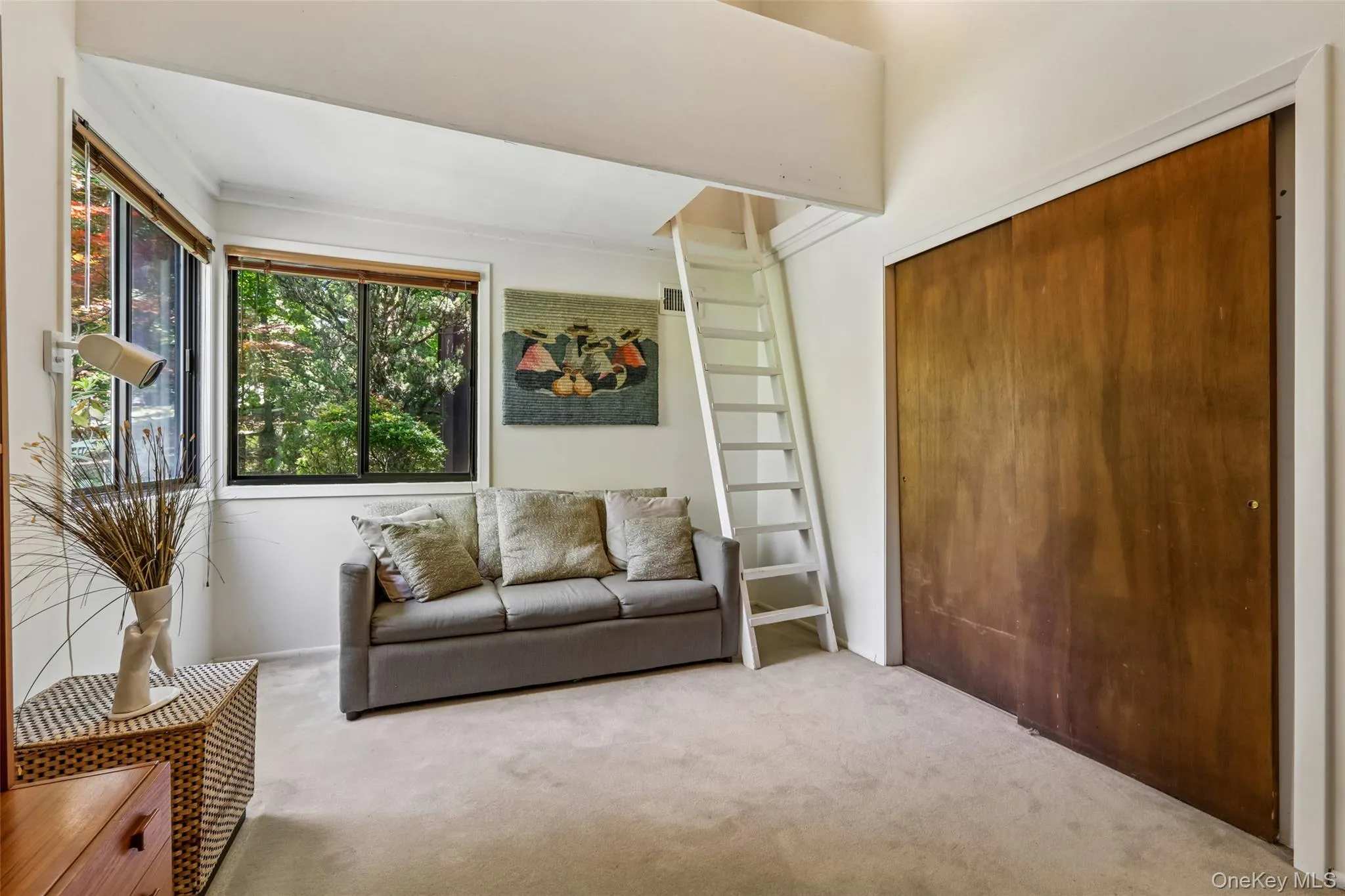 Bedrooms all have large closets Bedrooms all have large closets
