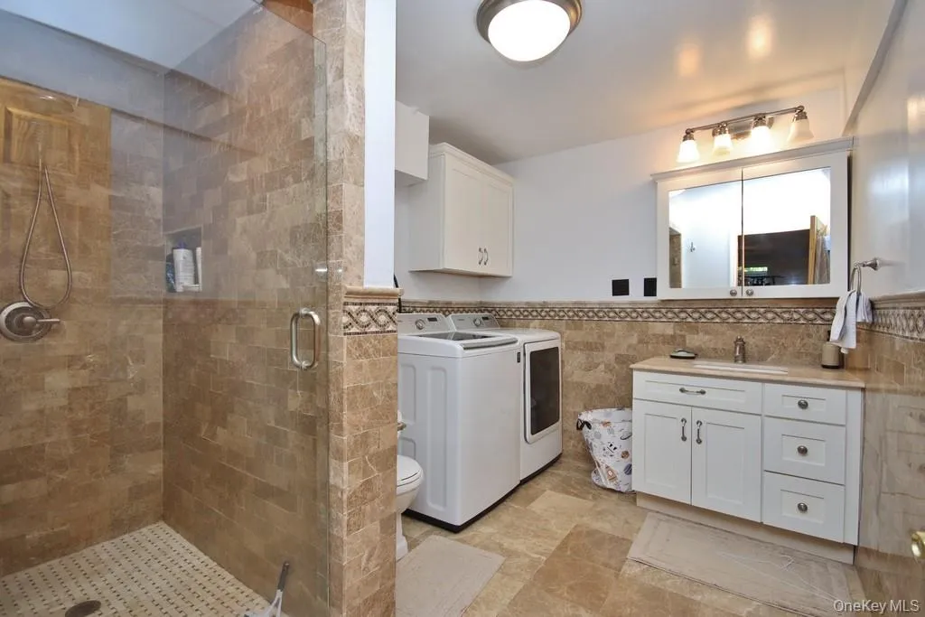 Full Bathroom with stall shower Full Bathroom with stall shower