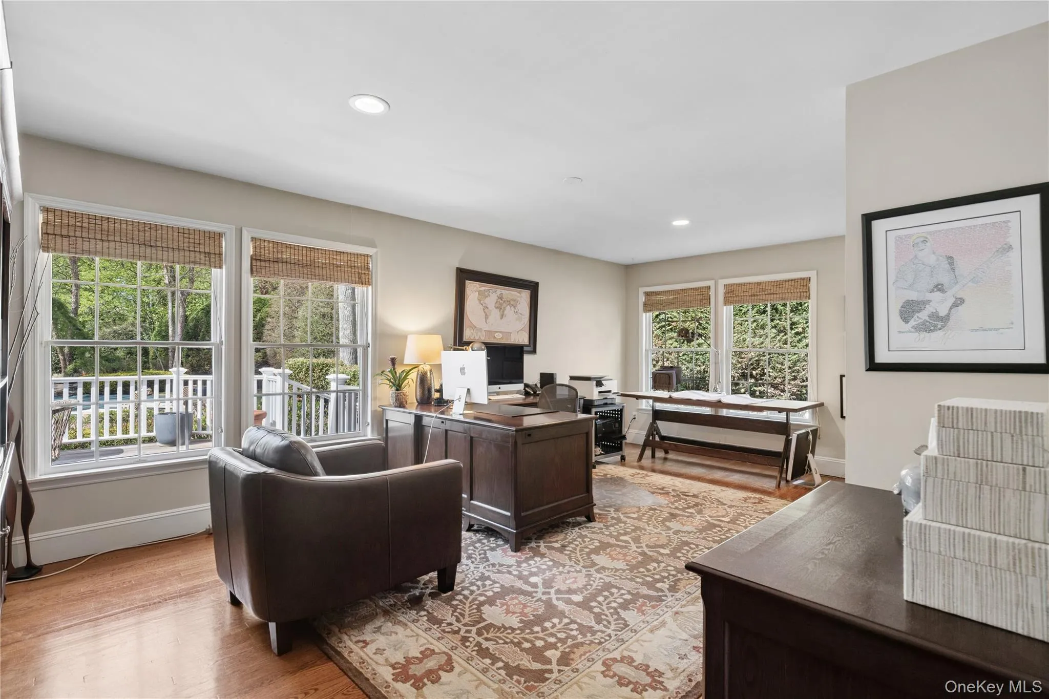 Main floor primary-Office/5th Bedroom-full bath and hardwood flooring Main floor primary-Office/5th Bedroom-full bath and hardwood flooring