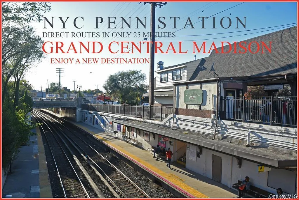 Near LIRR with direct routes to PENN + Grand Central Madison Near LIRR with direct routes to PENN + Grand Central Madison