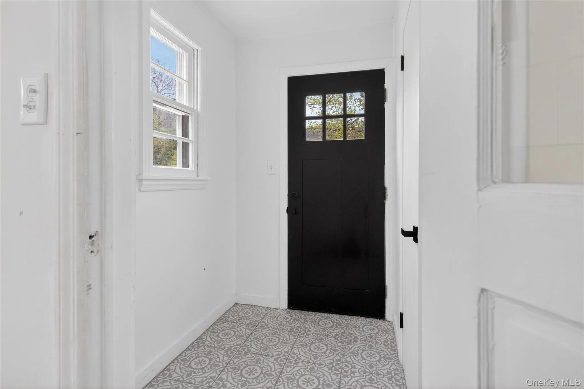 Mudroom with large closet Mudroom with large closet