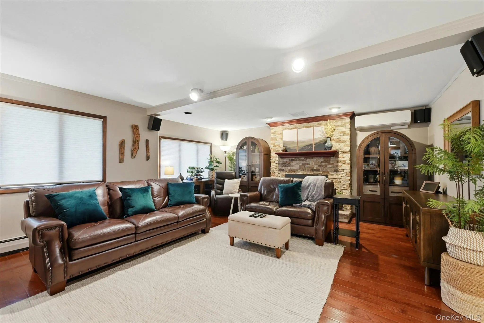 Another View Of The Expansive Den/Family Room - A Perfect Place To Escape & Unwind Or Entertain Family & Friends With A Stunning Stone Wall Gas Fireplace, Two Triple Windows For Natural Light, Hardwood Floors, Sliding Doors To The Backyard & Soooo Much Space For A Large Furniture/Seating Area. Another View Of The Expansive Den/Family Room - A Perfect Place To Escape & Unwind Or Entertain Family & Friends With A Stunning Stone Wall Gas Fireplace, Two Triple Windows For Natural Light, Hardwood Floors, Sliding Doors To The Backyard & Soooo Much Space For A Large Furniture/Seating Area.