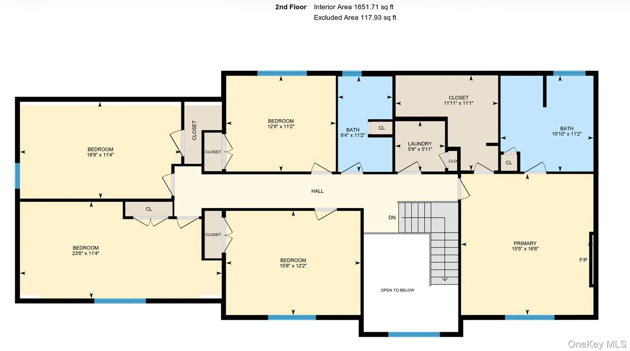 Floor plan - second floor Floor plan - second floor