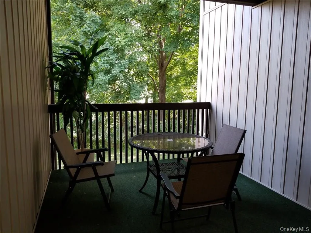 Covered deck lets you sit outside on rainy spring days Covered deck lets you sit outside on rainy spring days