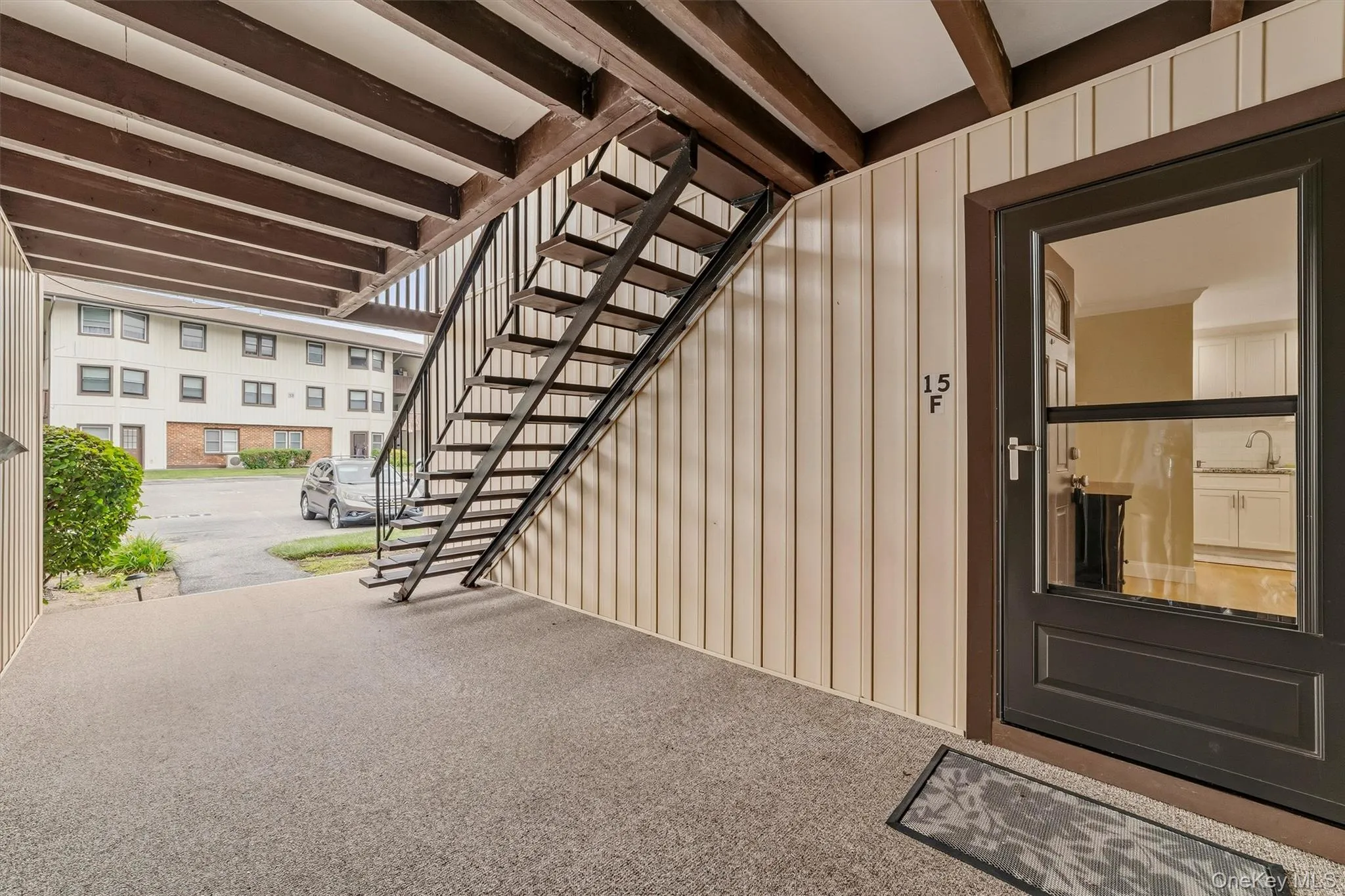 Notice your assigned parking space is a short distance from your entrance to unit Notice your assigned parking space is a short distance from your entrance to unit