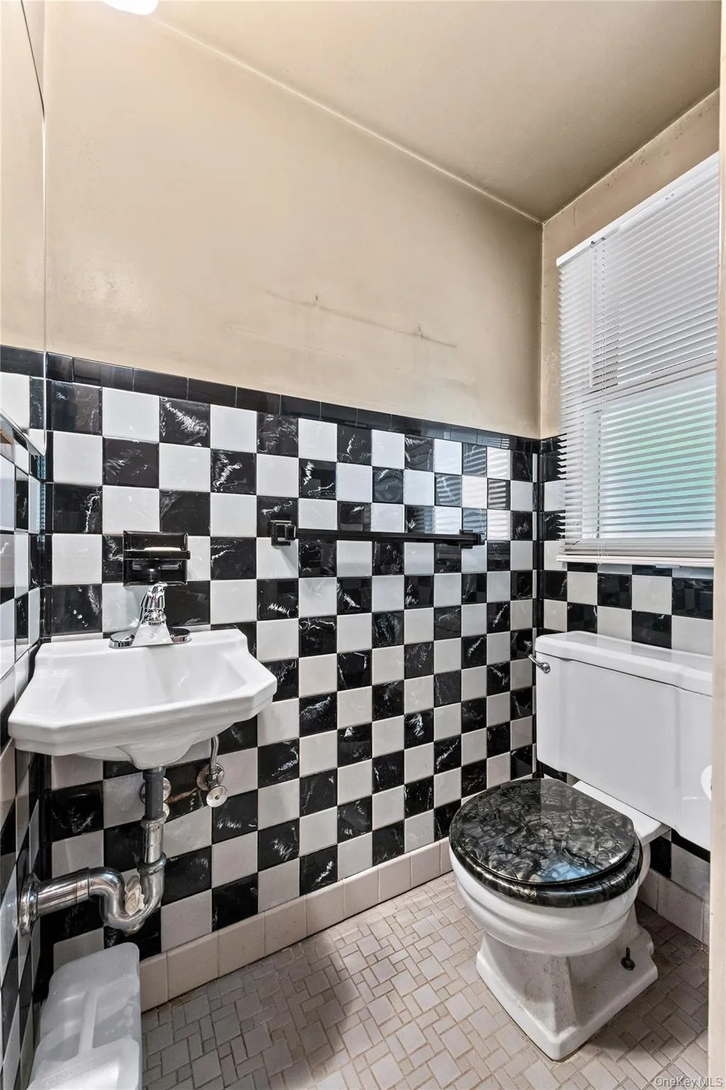 First floor powder room. First floor powder room.