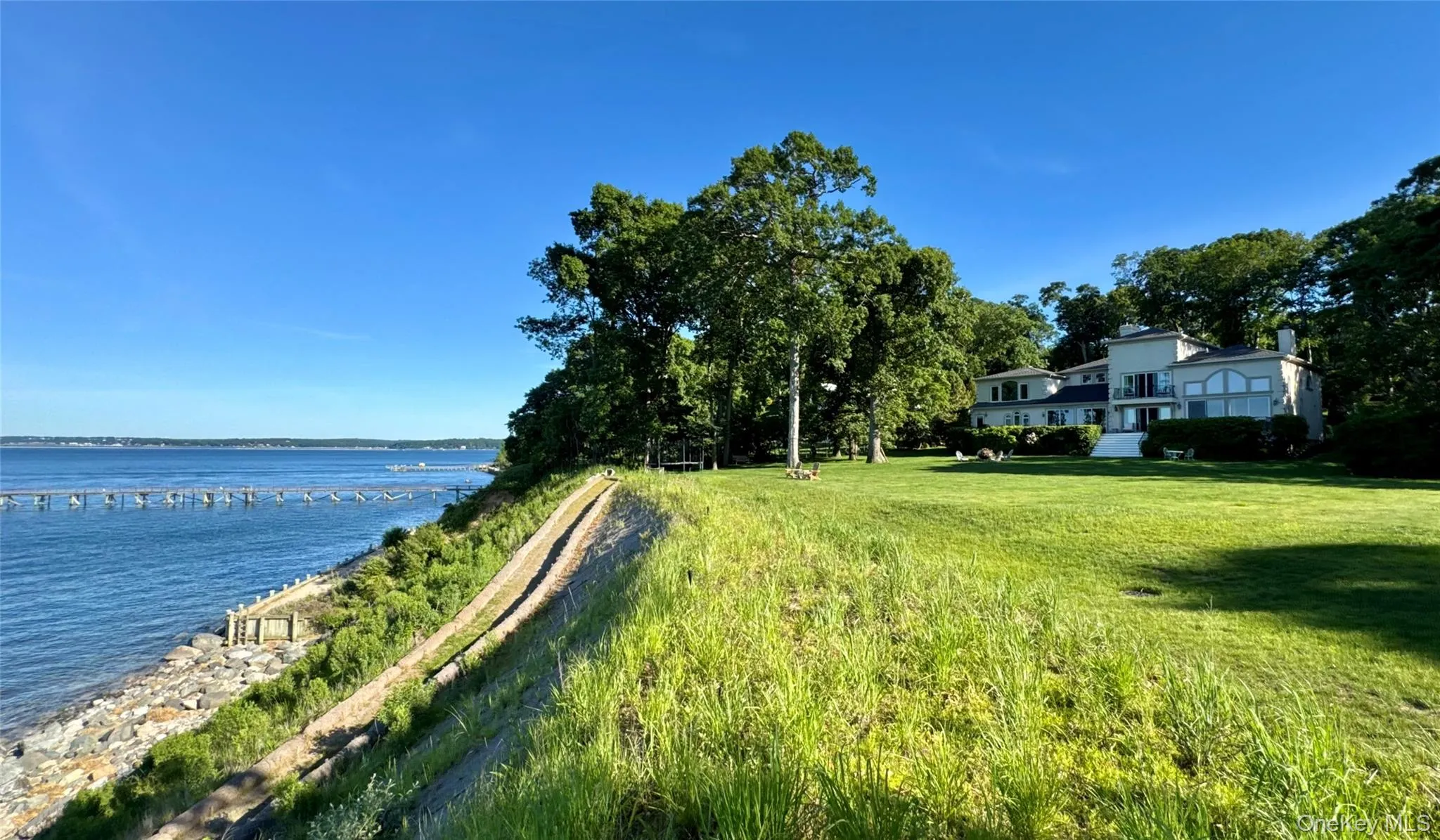 Walk way constructed by owner to beach below with EPA/ACE approval Walk way constructed by owner to beach below with EPA/ACE approval