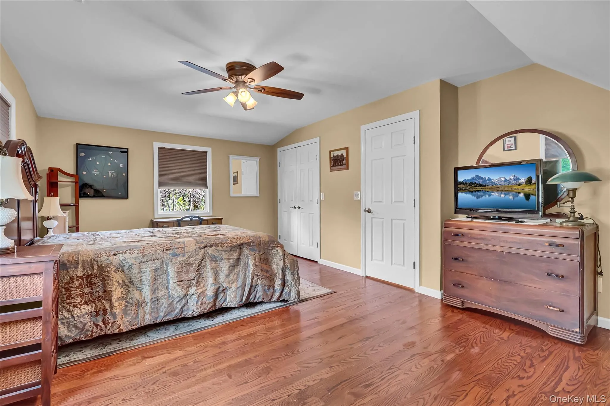 Bedroom #2 Second floor extra large bedroom has great closet space and all wood floors Bedroom #2 Second floor extra large bedroom has great closet space and all wood floors