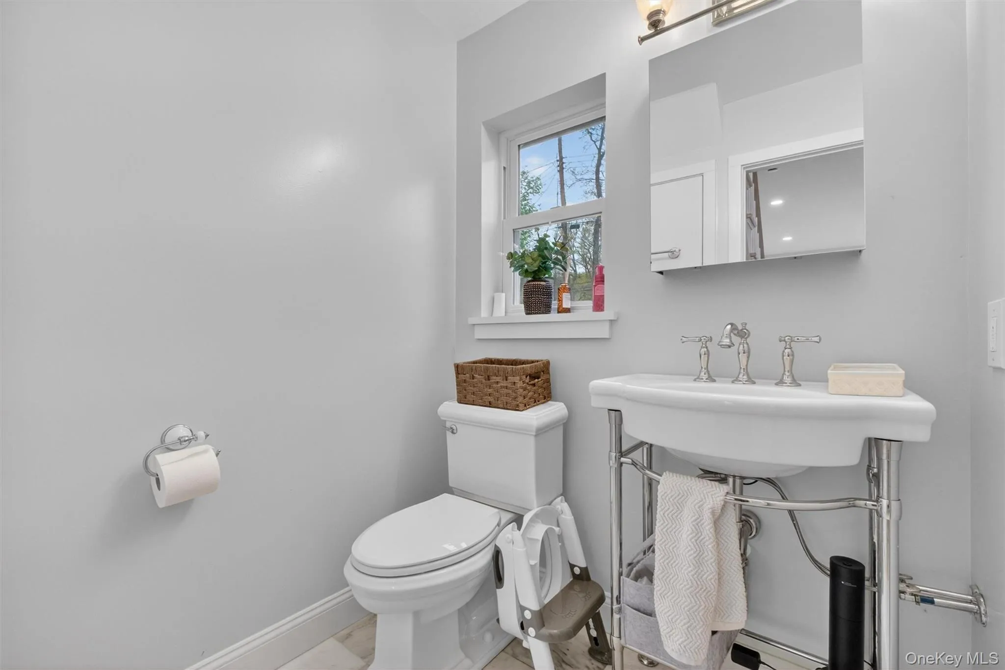 Powder Room on First Floor Powder Room on First Floor