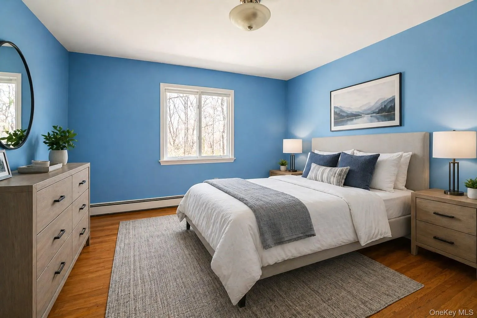 Third bedroom digitally staged. Third bedroom digitally staged.
