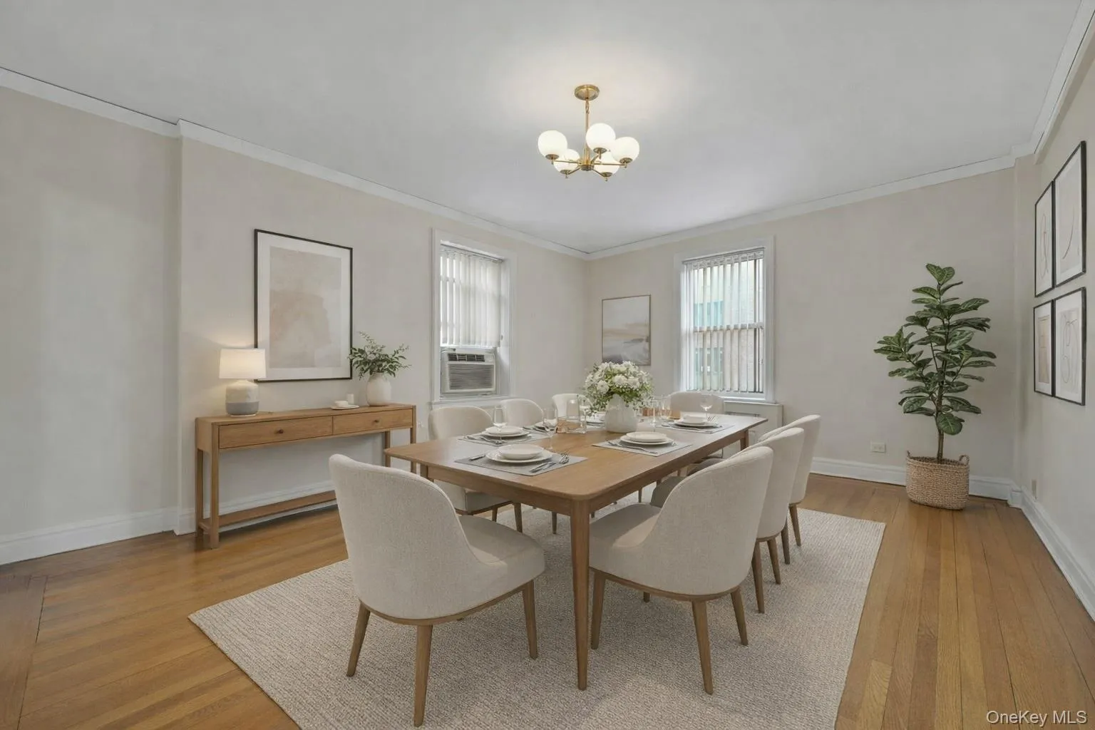 Dining Room Virtually Staged Dining Room Virtually Staged